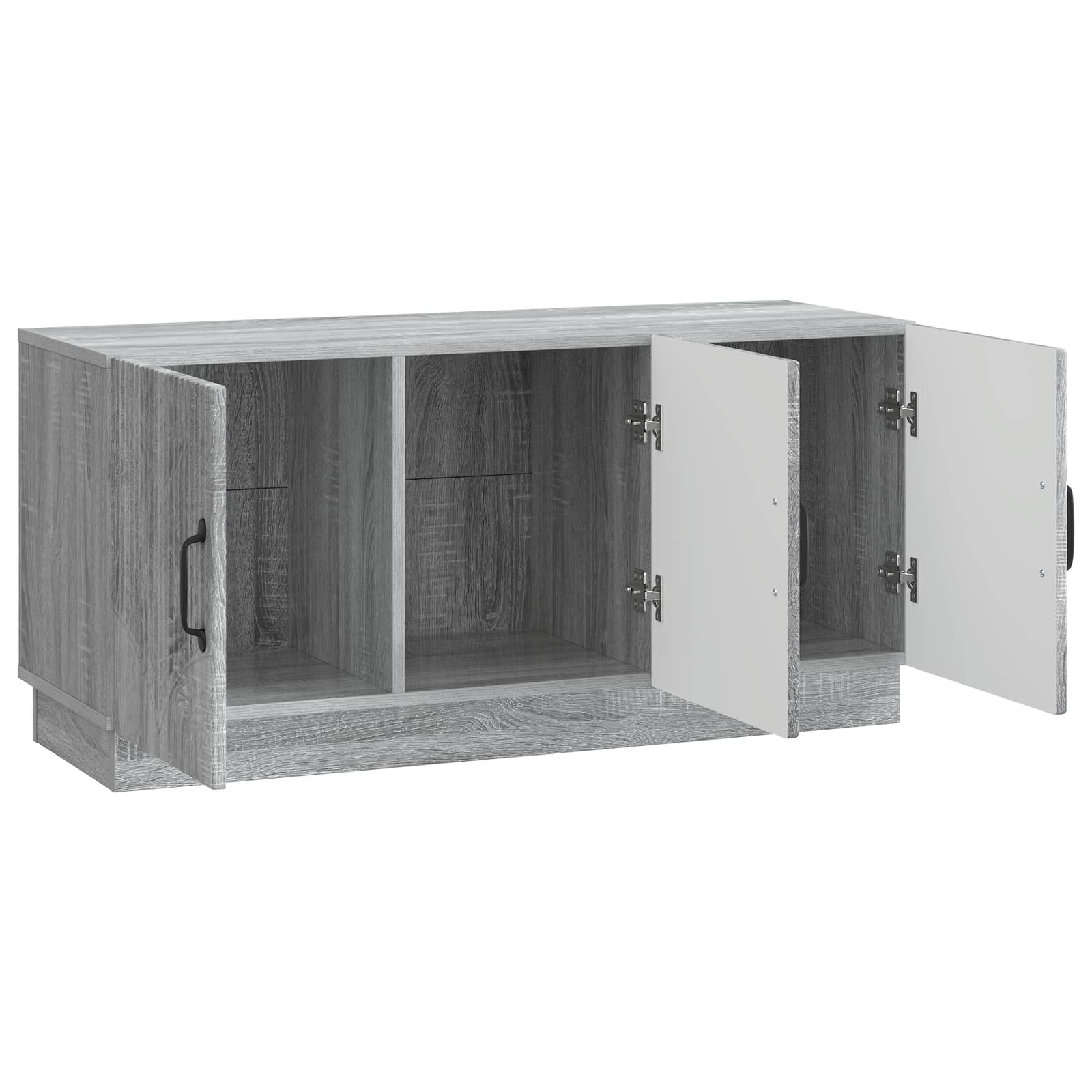 Meuble TV Sonoma gris 99 x 34,5 x 47 cm Bois d'ingénierie - XIOS