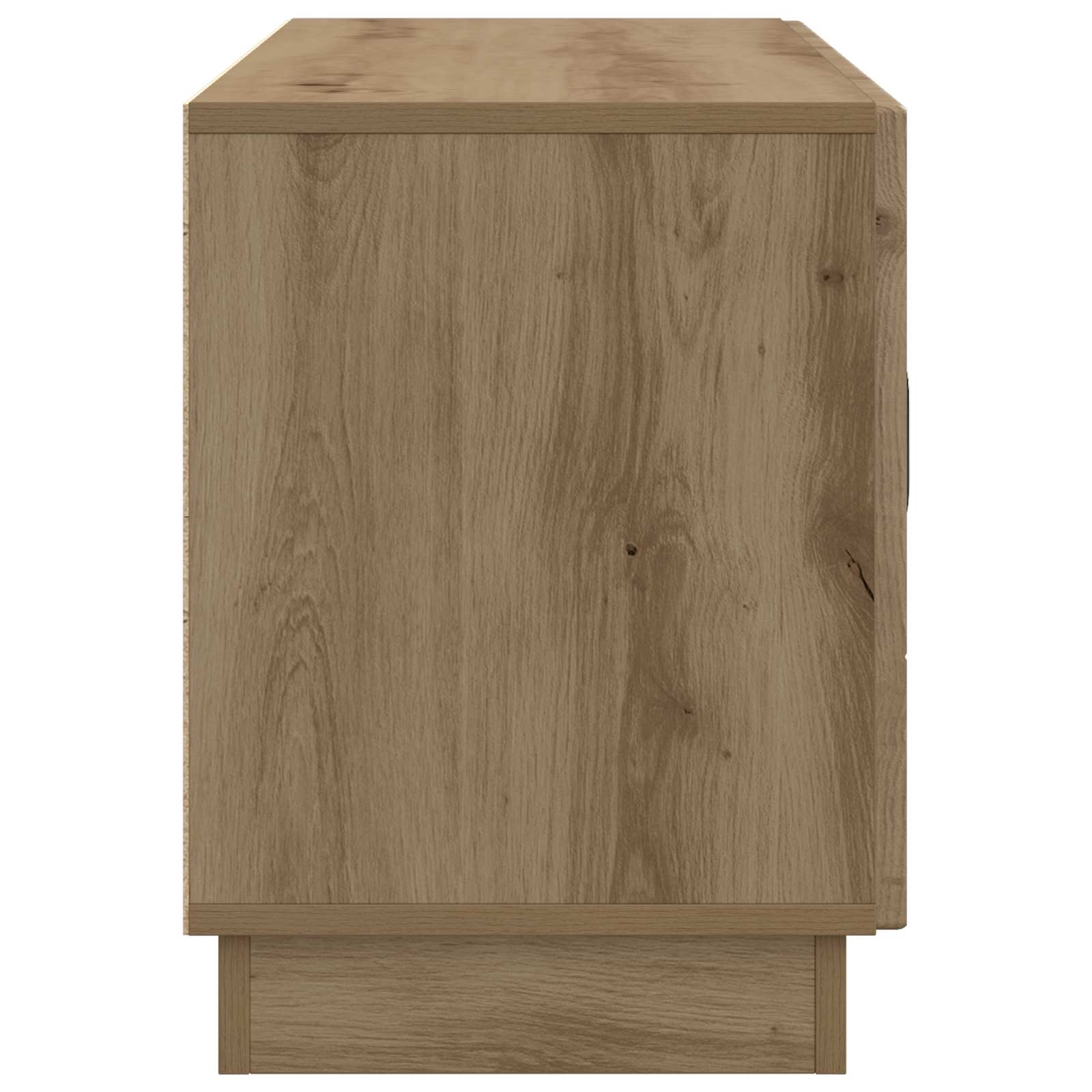 Meuble TV Chêne artisanal 99 x 34,5 x 47 cm Bois d'ingénierie - XIOS