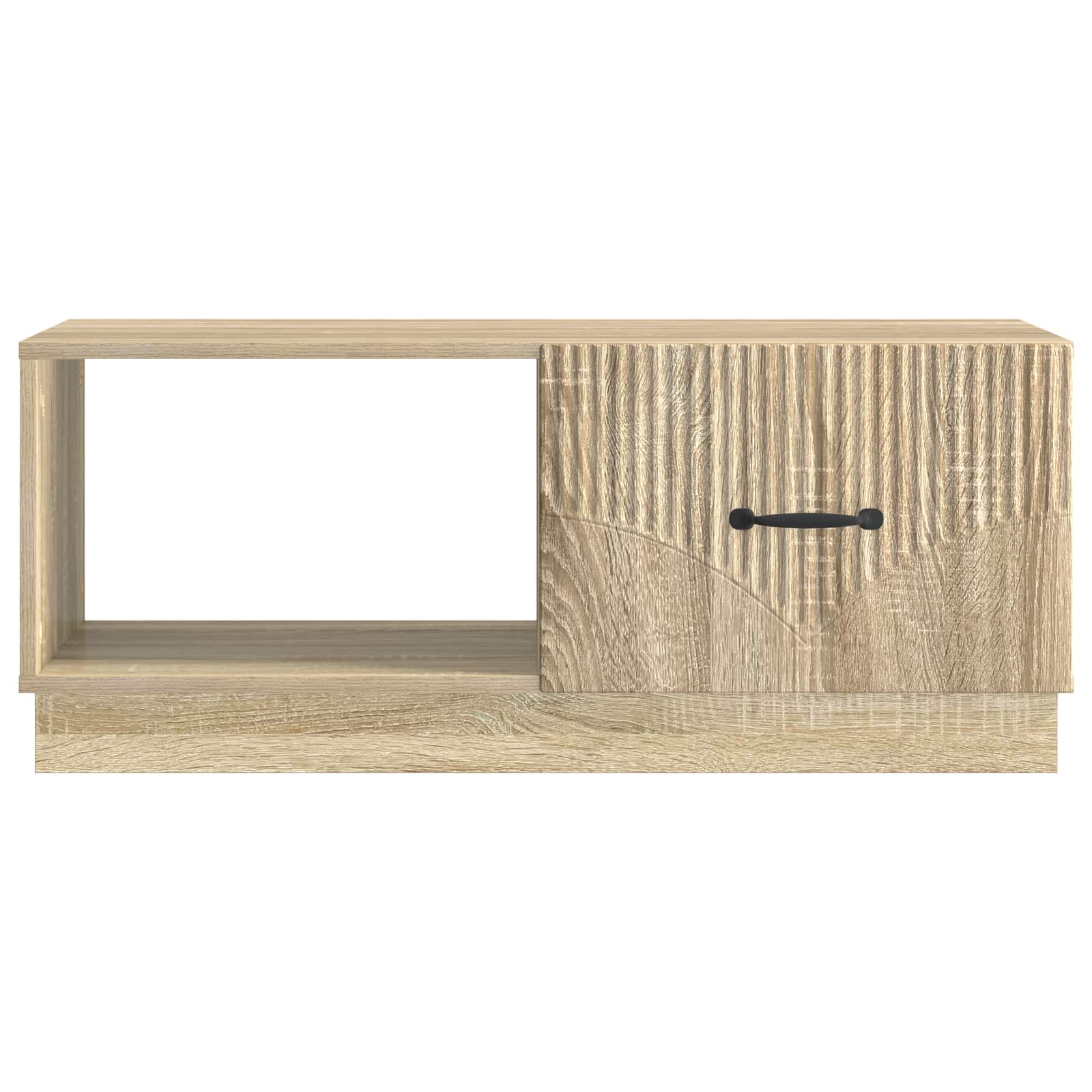 Table basse Chêne Sonoma 90 x 50 x 37 cm Bois d'ingénierie - XIOS
