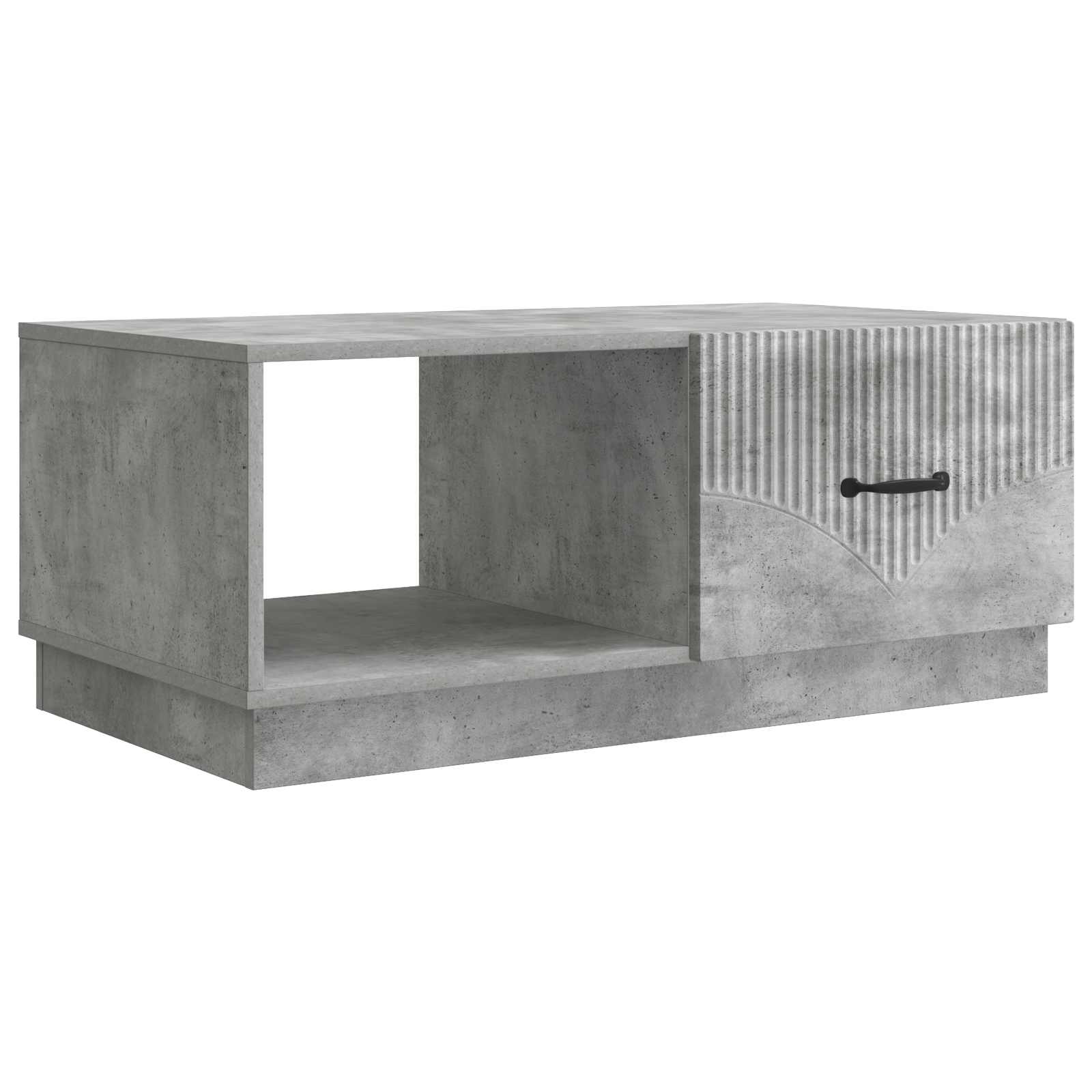 Table basse Gris béton 90 x 50 x 37 cm Bois d'ingénierie - XIOS