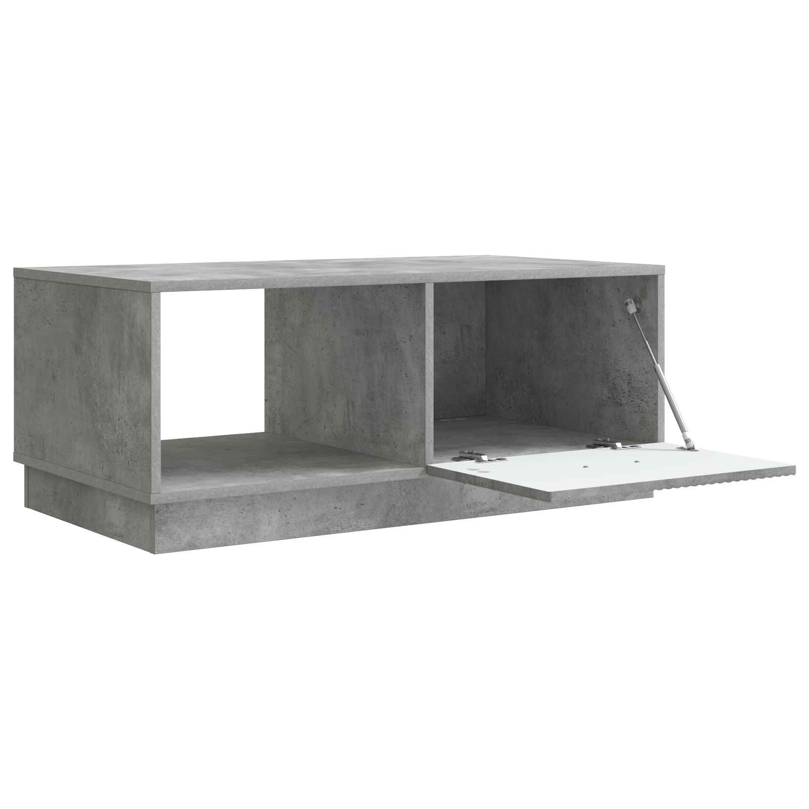 Table basse Gris béton 90 x 50 x 37 cm Bois d'ingénierie - XIOS