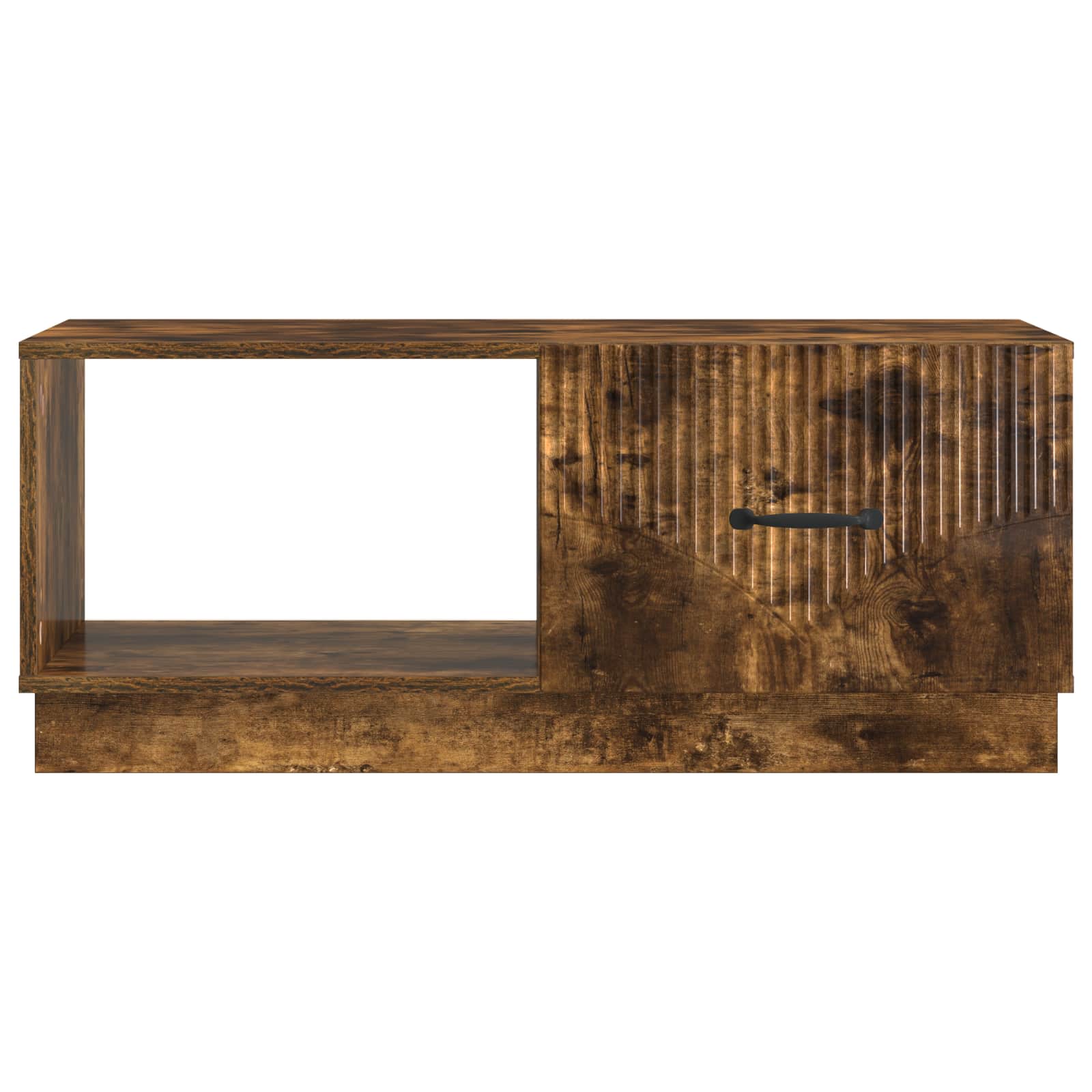 Table basse Chêne fumé 90 x 50 x 37 cm Bois d'ingénierie - XIOS