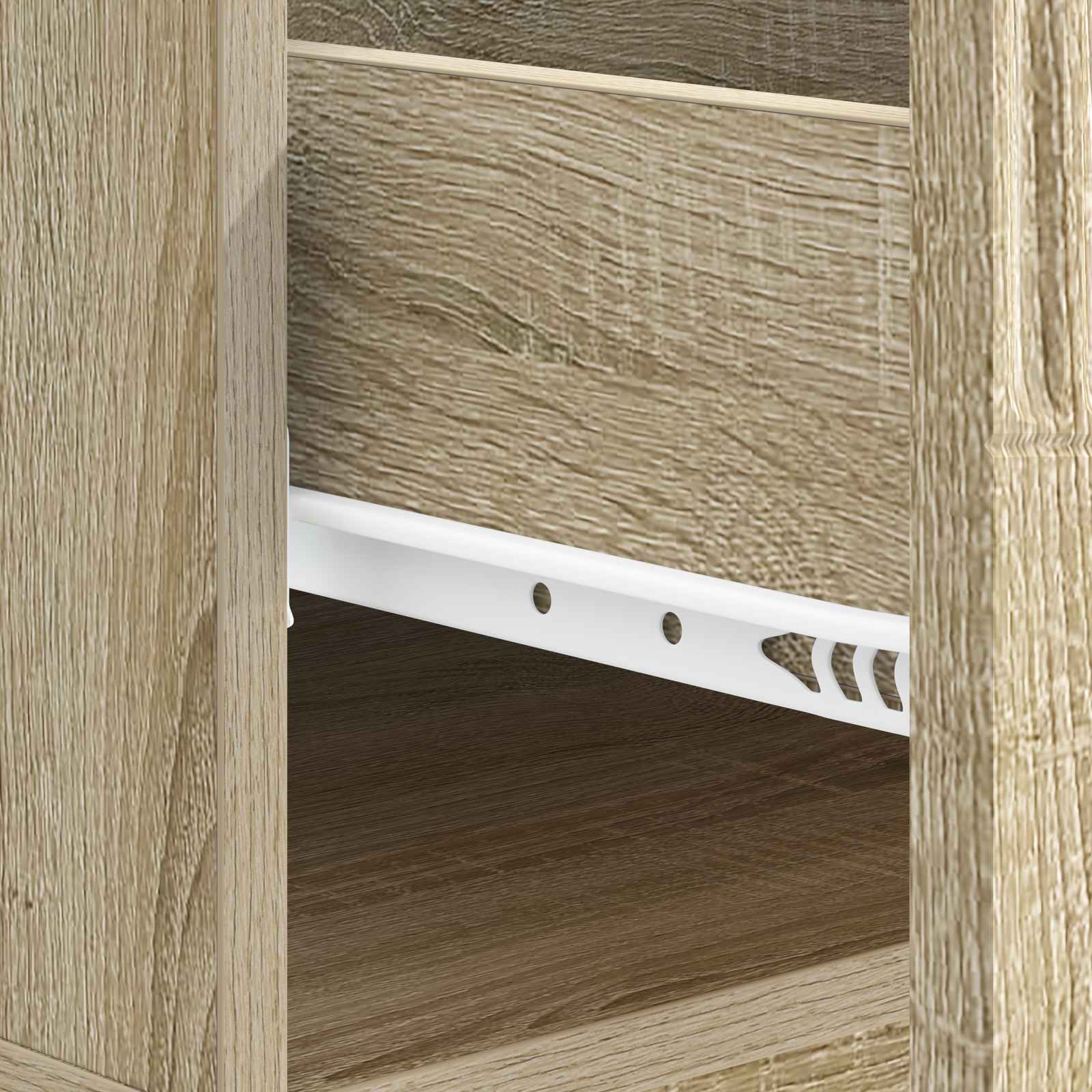 Table basse Chêne Sonoma 49 x 50 x 37 cm Bois d'ingénierie - XIOS