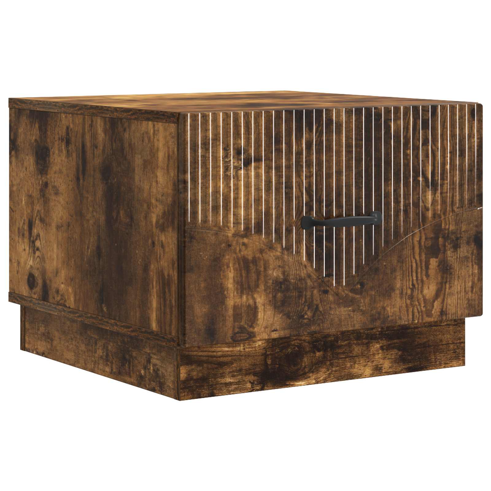 Table basse Chêne fumé 49 x 50 x 37 cm Bois d'ingénierie - XIOS