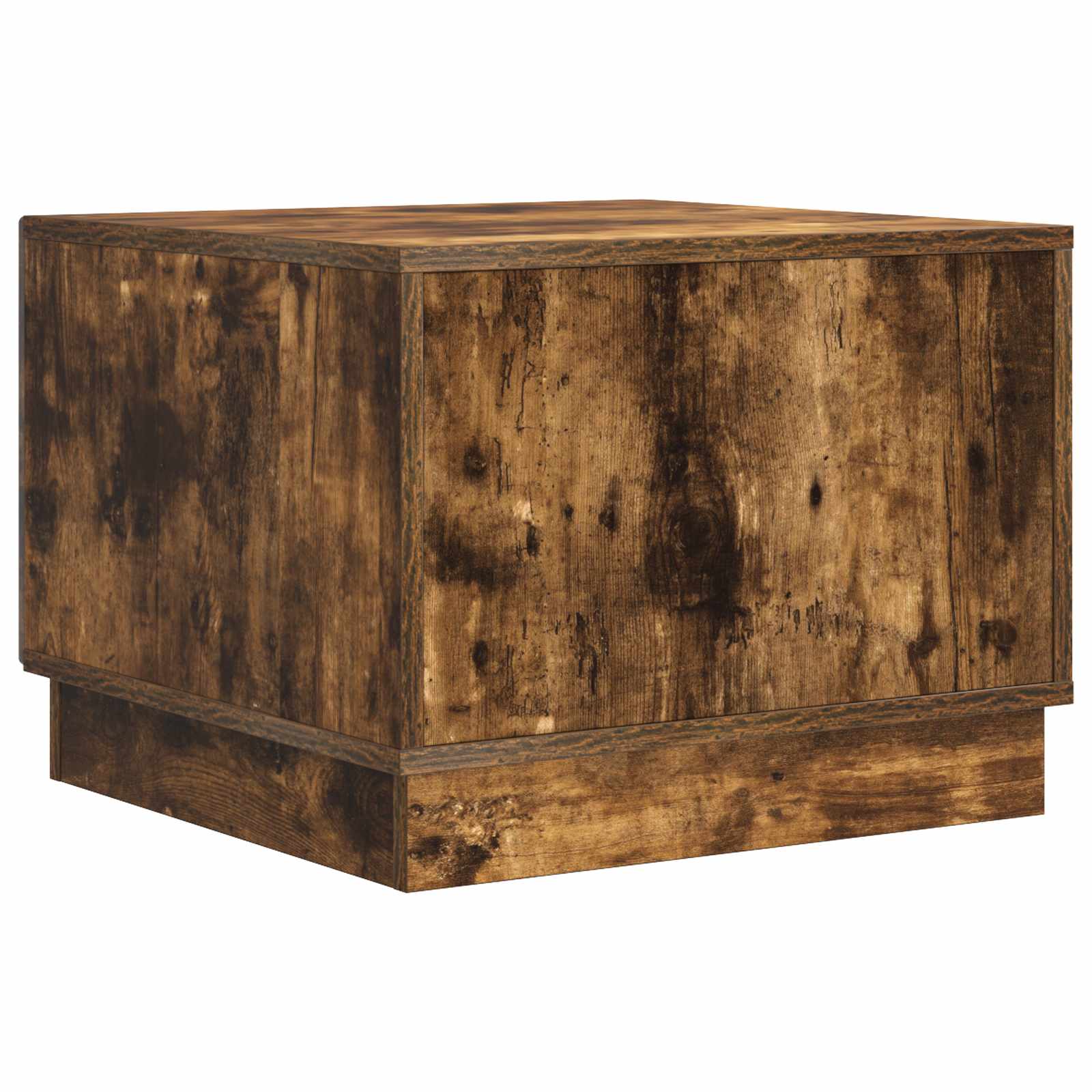 Table basse Chêne fumé 49 x 50 x 37 cm Bois d'ingénierie - XIOS
