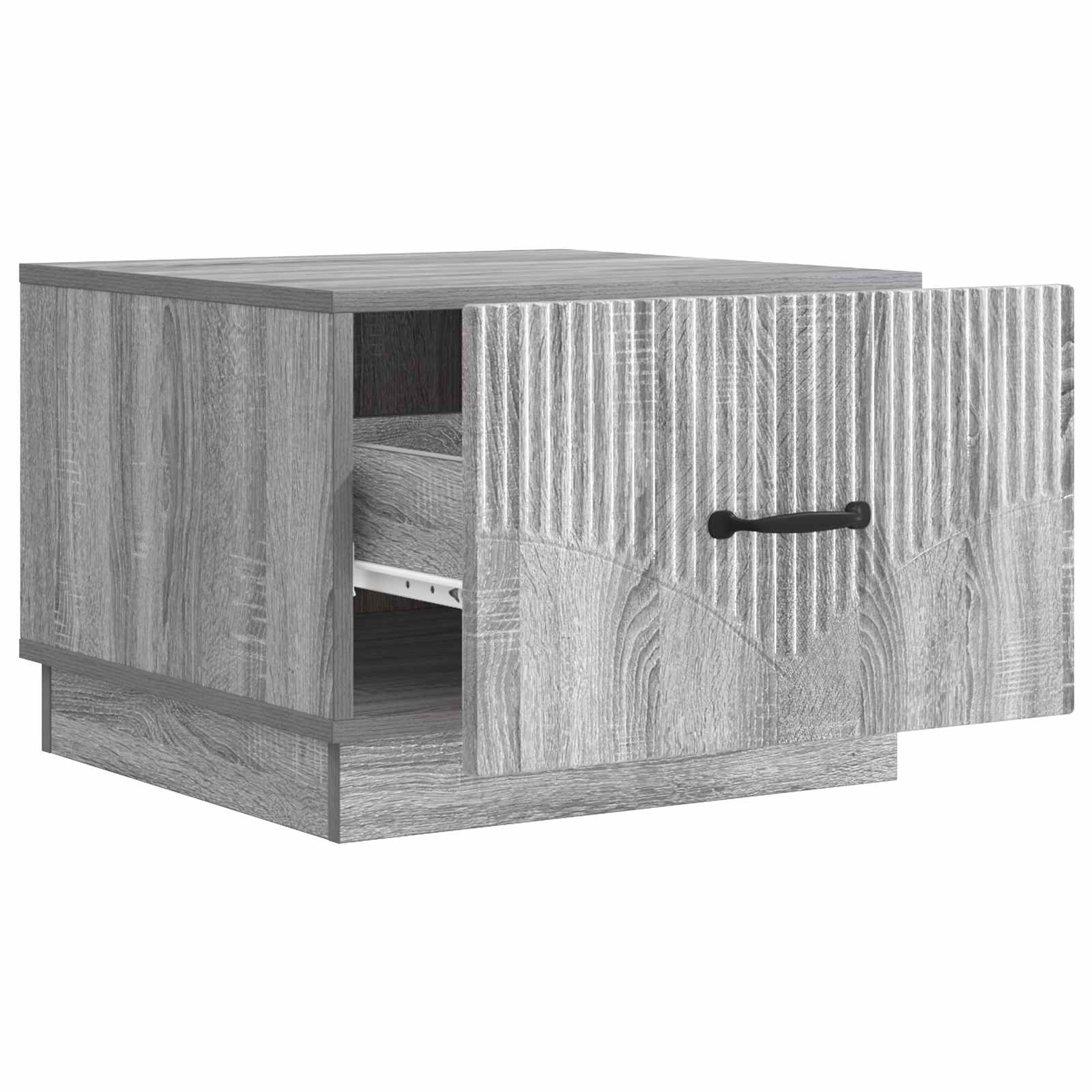 Table basse Sonoma gris 49 x 50 x 37 cm Bois d'ingénierie - XIOS