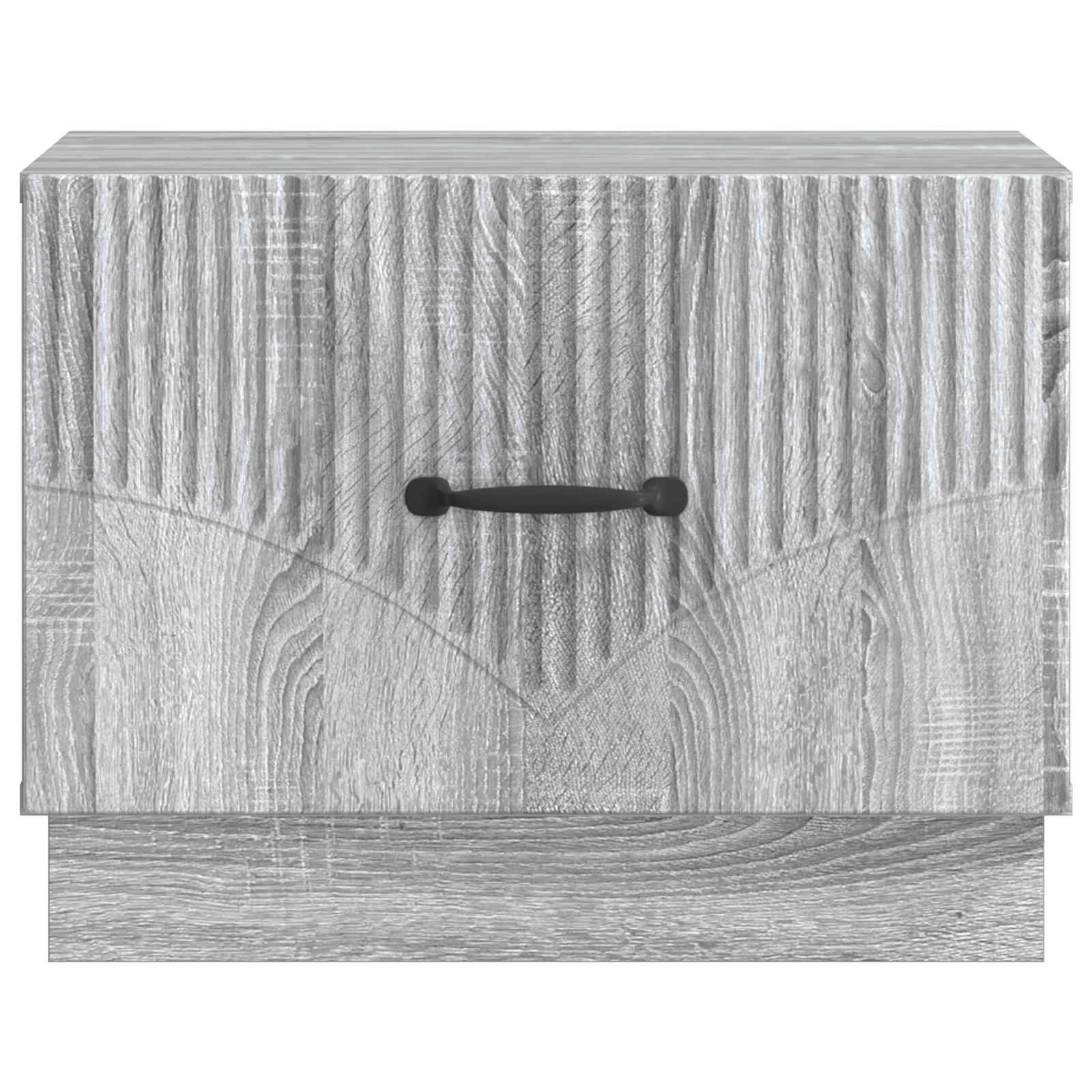 Table basse Sonoma gris 49 x 50 x 37 cm Bois d'ingénierie - XIOS