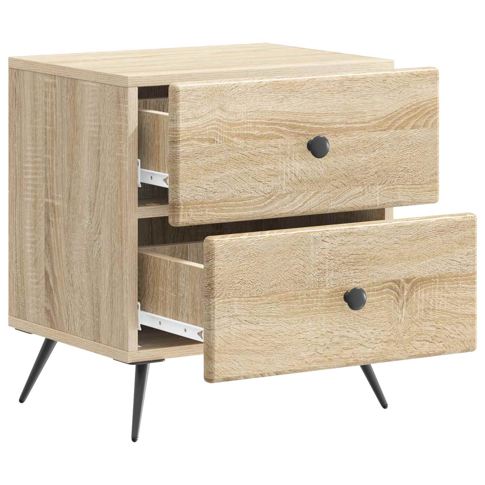 Cabinet de chevet 2 pcs Chêne Sonoma 43 x 34,5 x 47,5 cm - XIOS