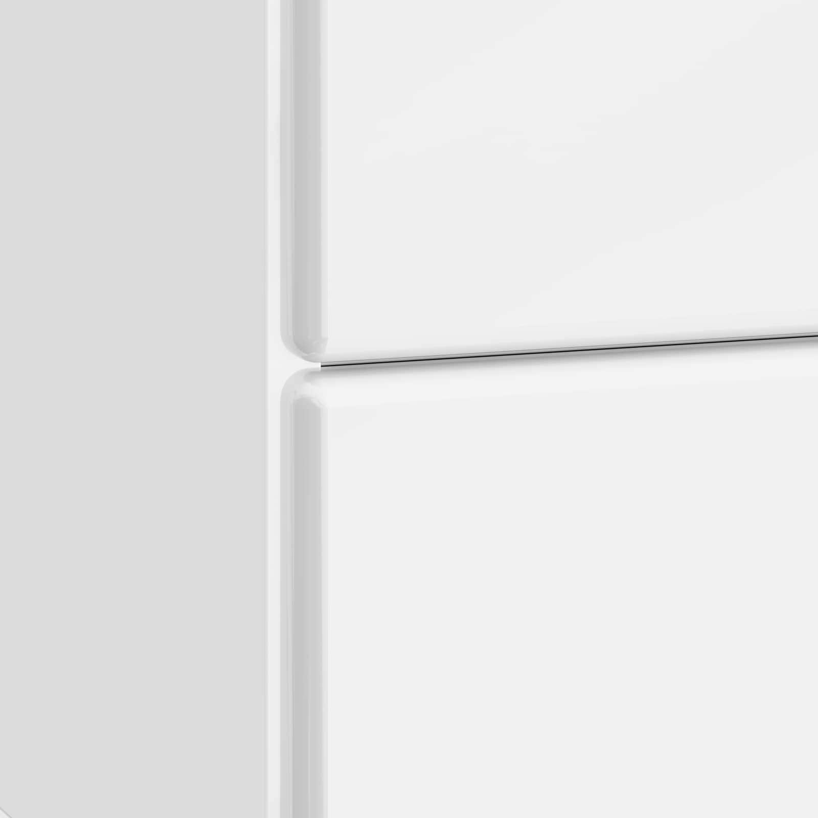 Cabinet de chevet Blanc brillant 43 x 34,5 x 47,5 cm - XIOS