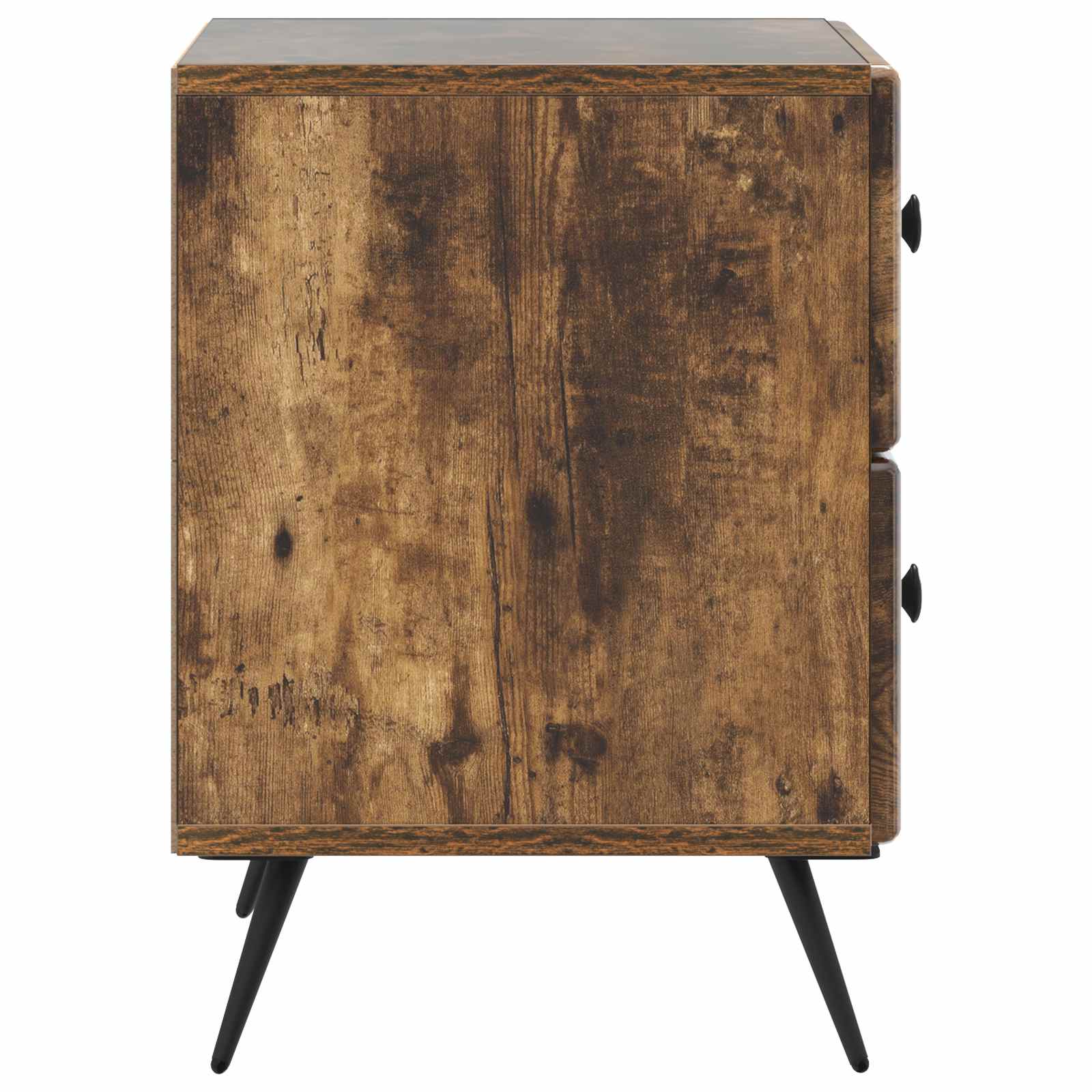 Cabinet de chevet 2 pcs Chêne fumé 43 x 34,5 x 47,5 cm - XIOS