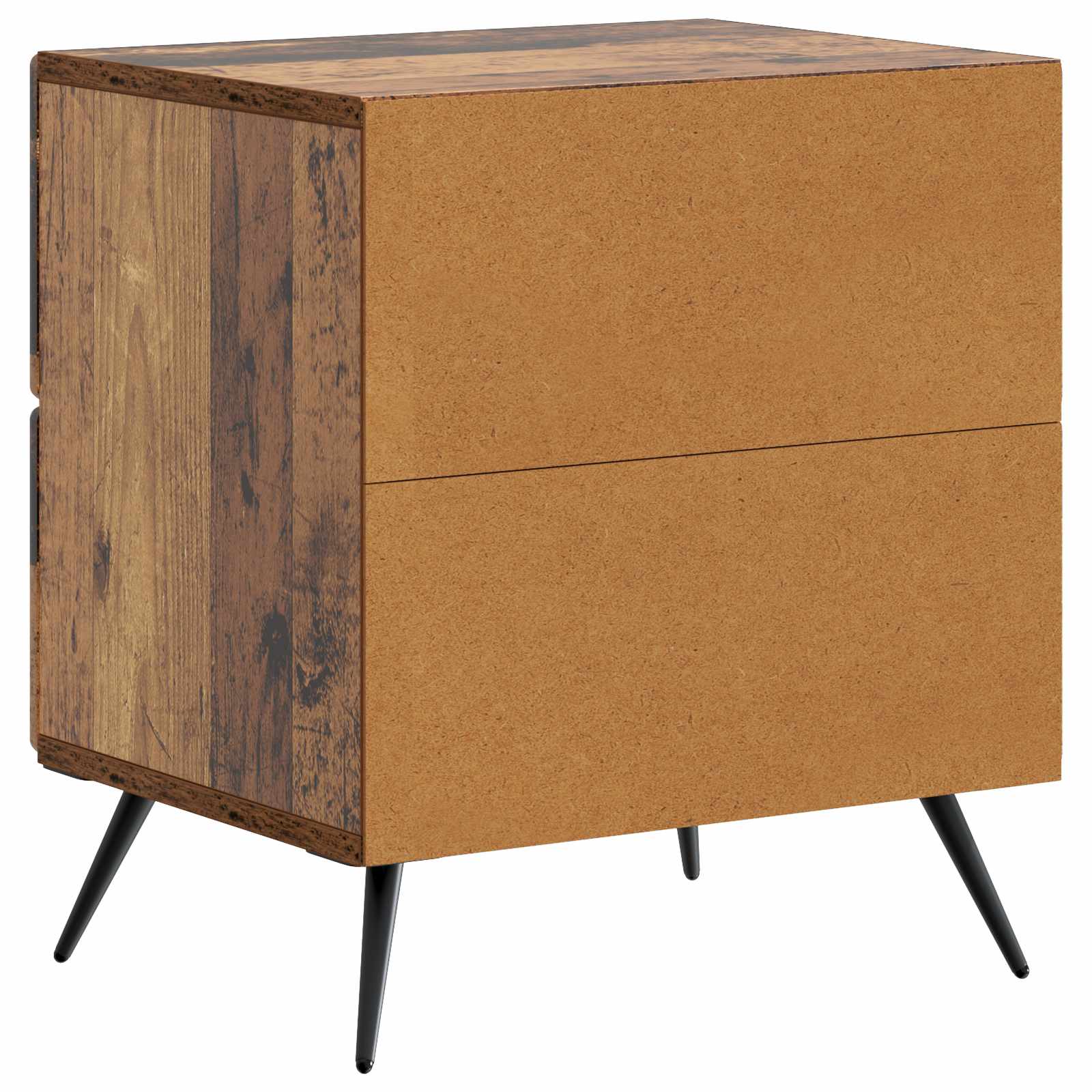 Cabinet de chevet avec tiroir Bois ancien 43 x 34,5 x 47,5 cm - XIOS