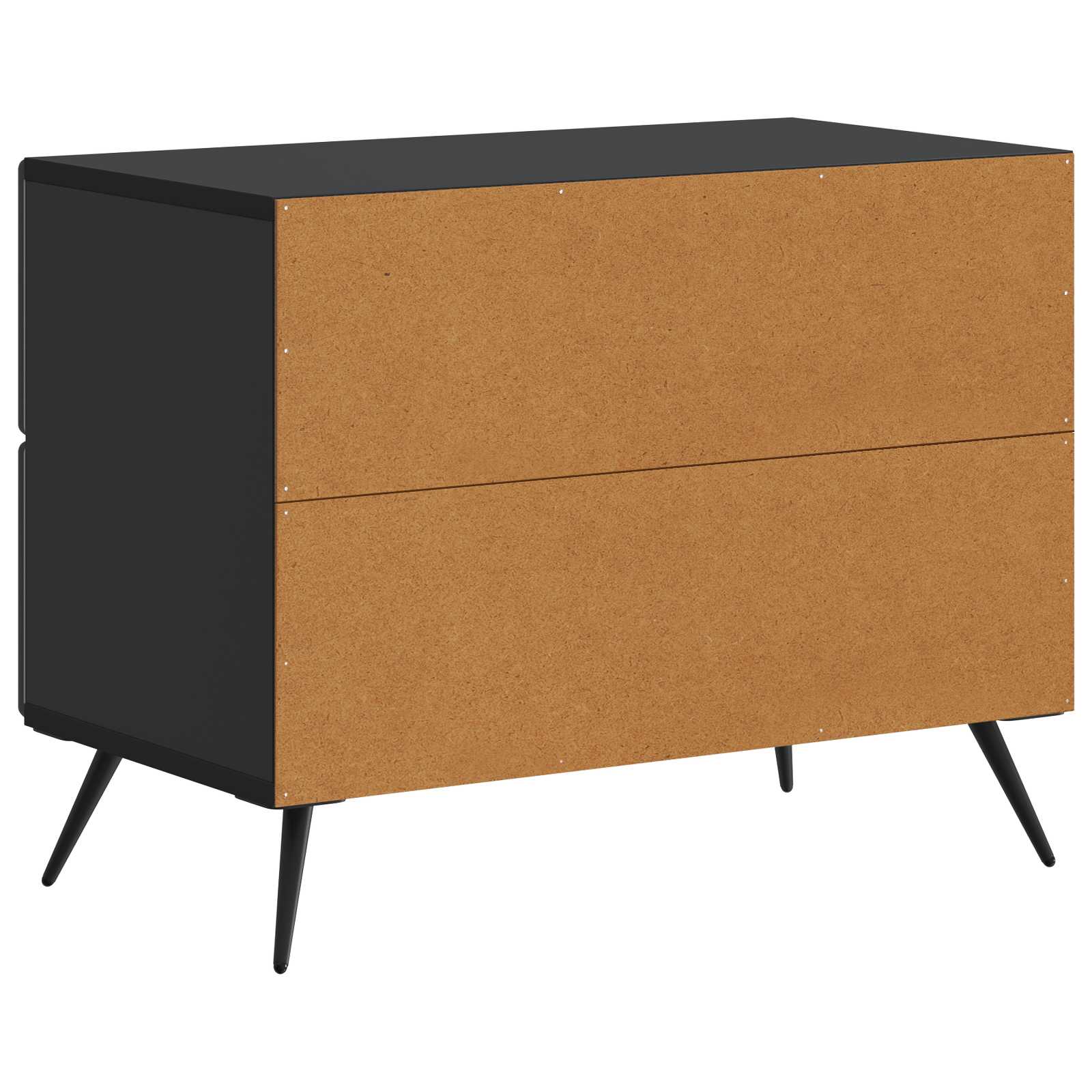Cabinet de chevet Noir 62 x 34,5 x 47,5 cm Bois d'ingénierie - XIOS