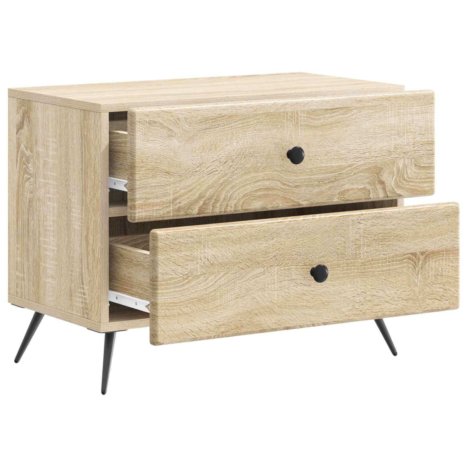 Cabinet de chevet avec tiroir Chêne Sonoma 62 x 34,5 x 47,5 cm - XIOS