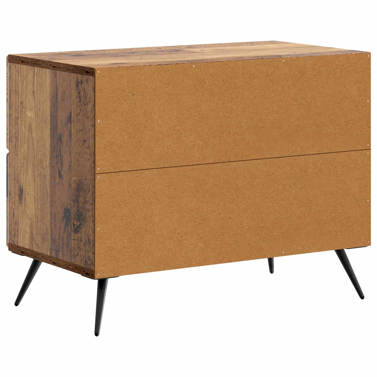 Cabinet de chevet avec tiroir Bois ancien 62 x 34,5 x 47,5 cm - XIOS