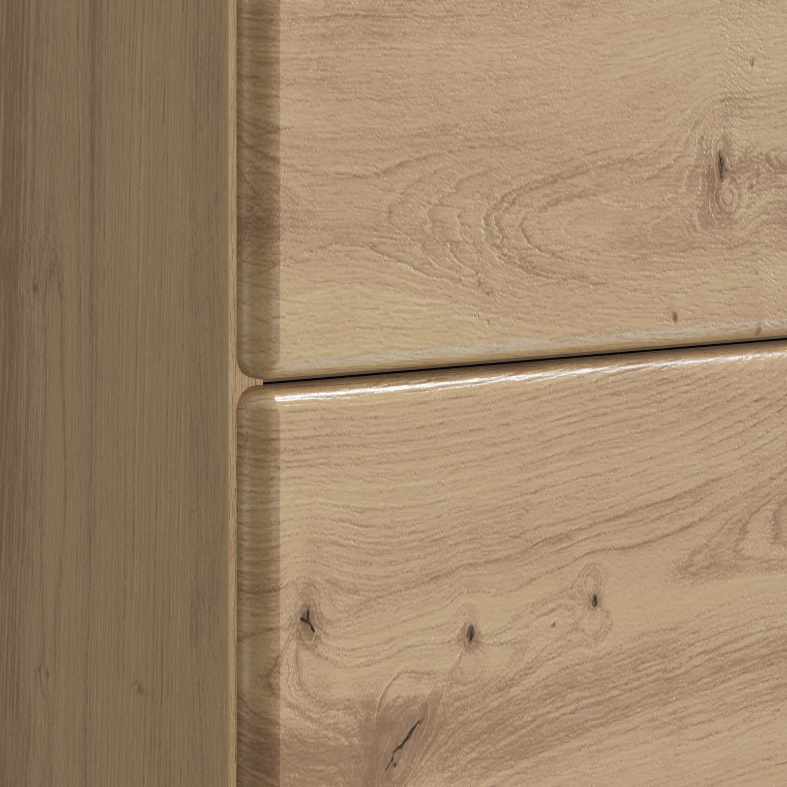 Cabinet de chevet Chêne artisanal 62 x 34,5 x 47,5 cm - XIOS