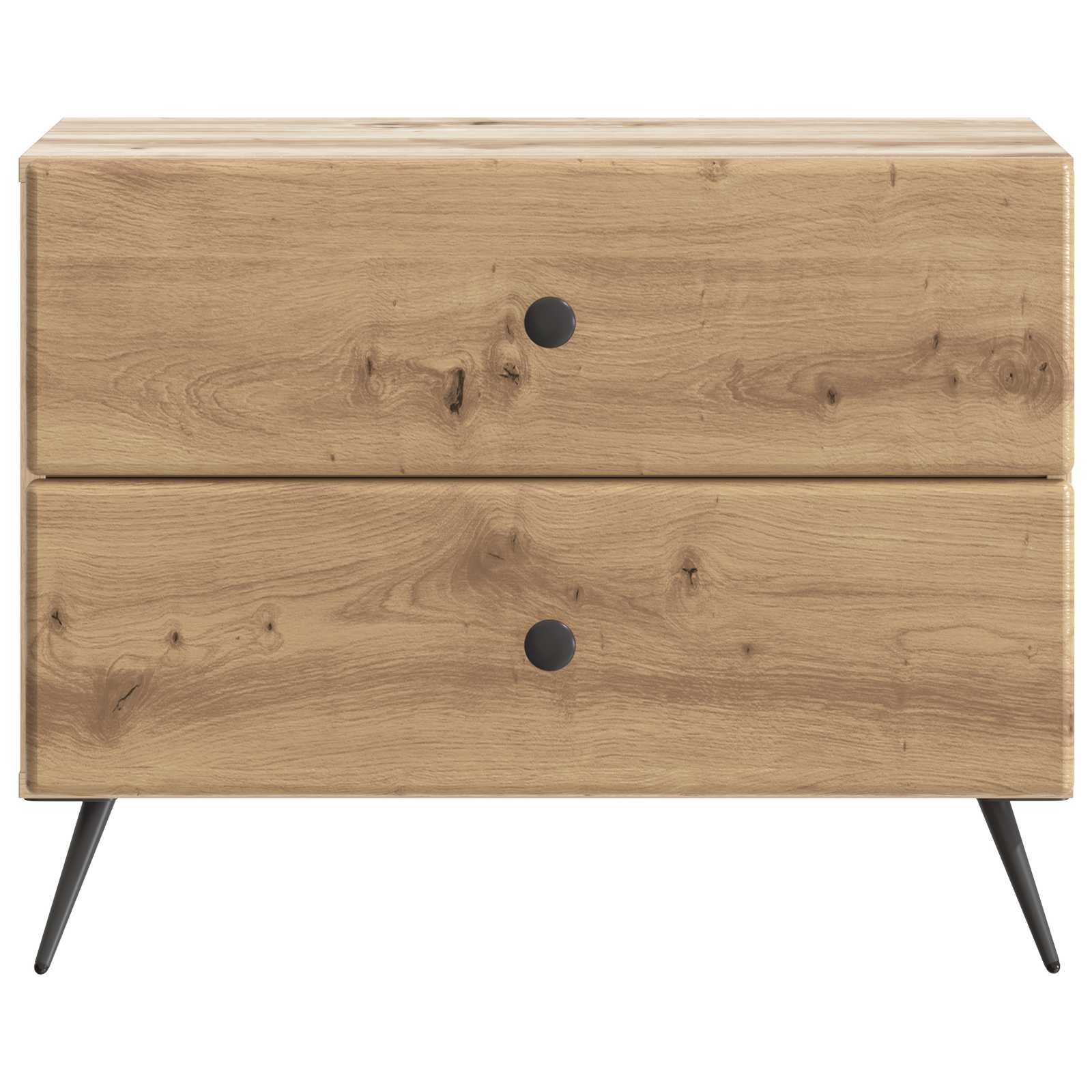 Cabinet de chevet Chêne artisanal 62 x 34,5 x 47,5 cm - XIOS