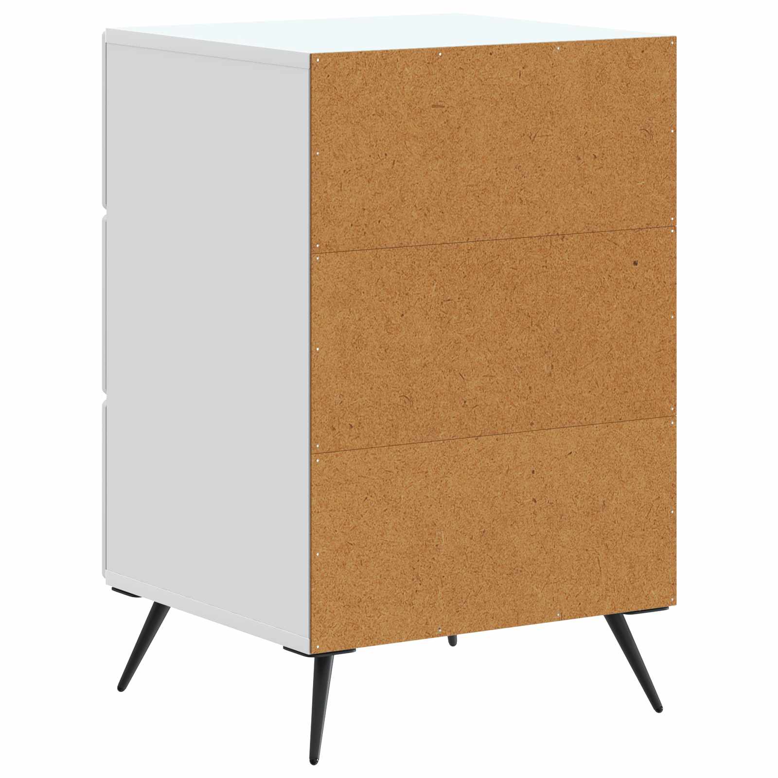 Cabinet de chevet Blanc 43 x 41 x 66,5 cm Bois d'ingénierie - XIOS