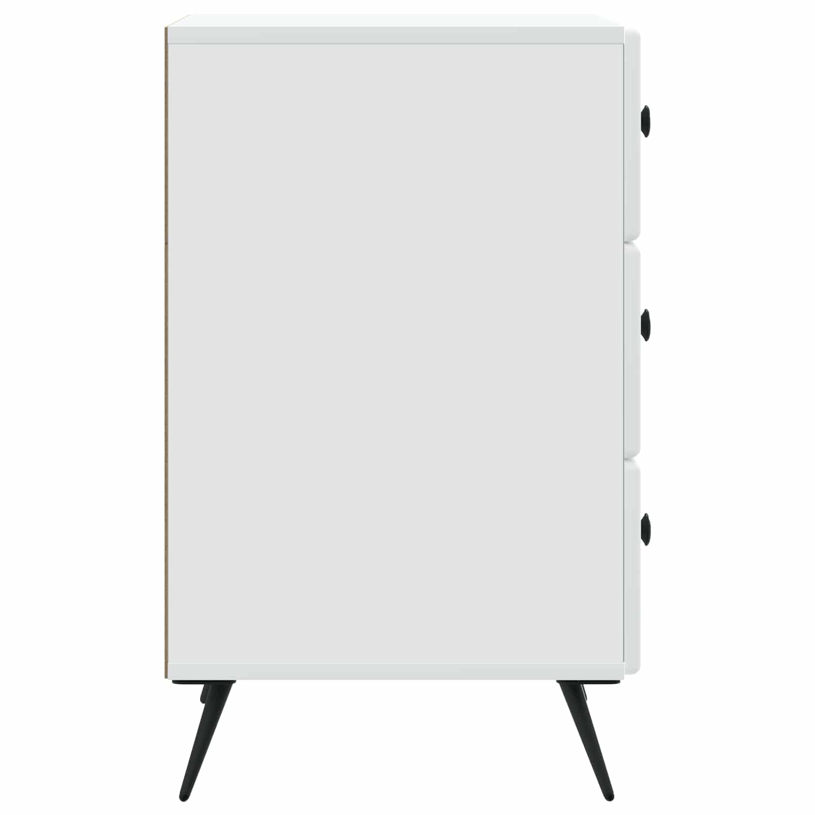 Cabinet de chevet Blanc 43 x 41 x 66,5 cm Bois d'ingénierie - XIOS