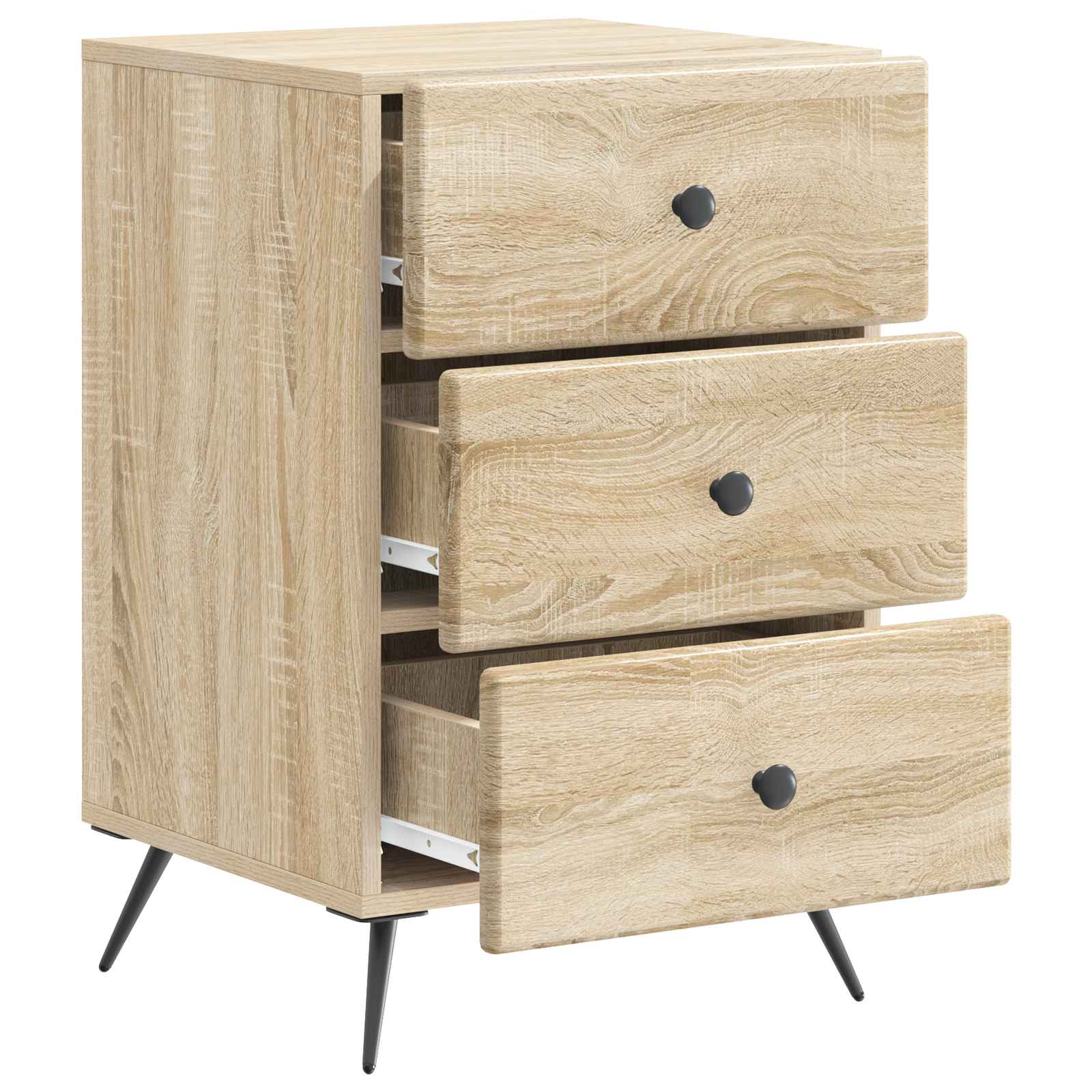 Cabinet de chevet avec tiroir Chêne Sonoma 43 x 41 x 66,5 cm - XIOS