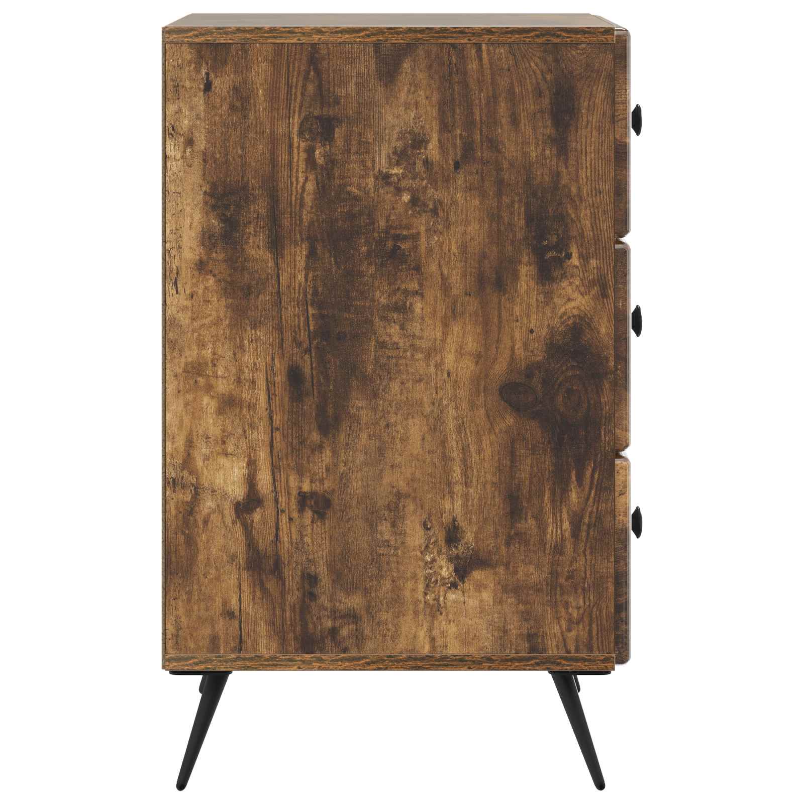 Cabinet de chevet avec tiroir Chêne fumé 43 x 41 x 66,5 cm - XIOS