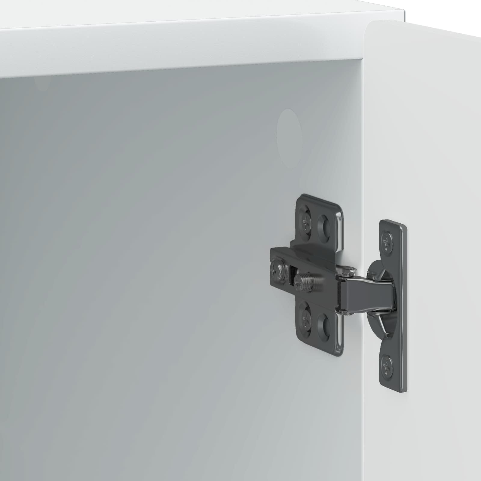 Cabinet de chevet 2 pcs Blanc 43 x 34,5 x 50 cm - XIOS