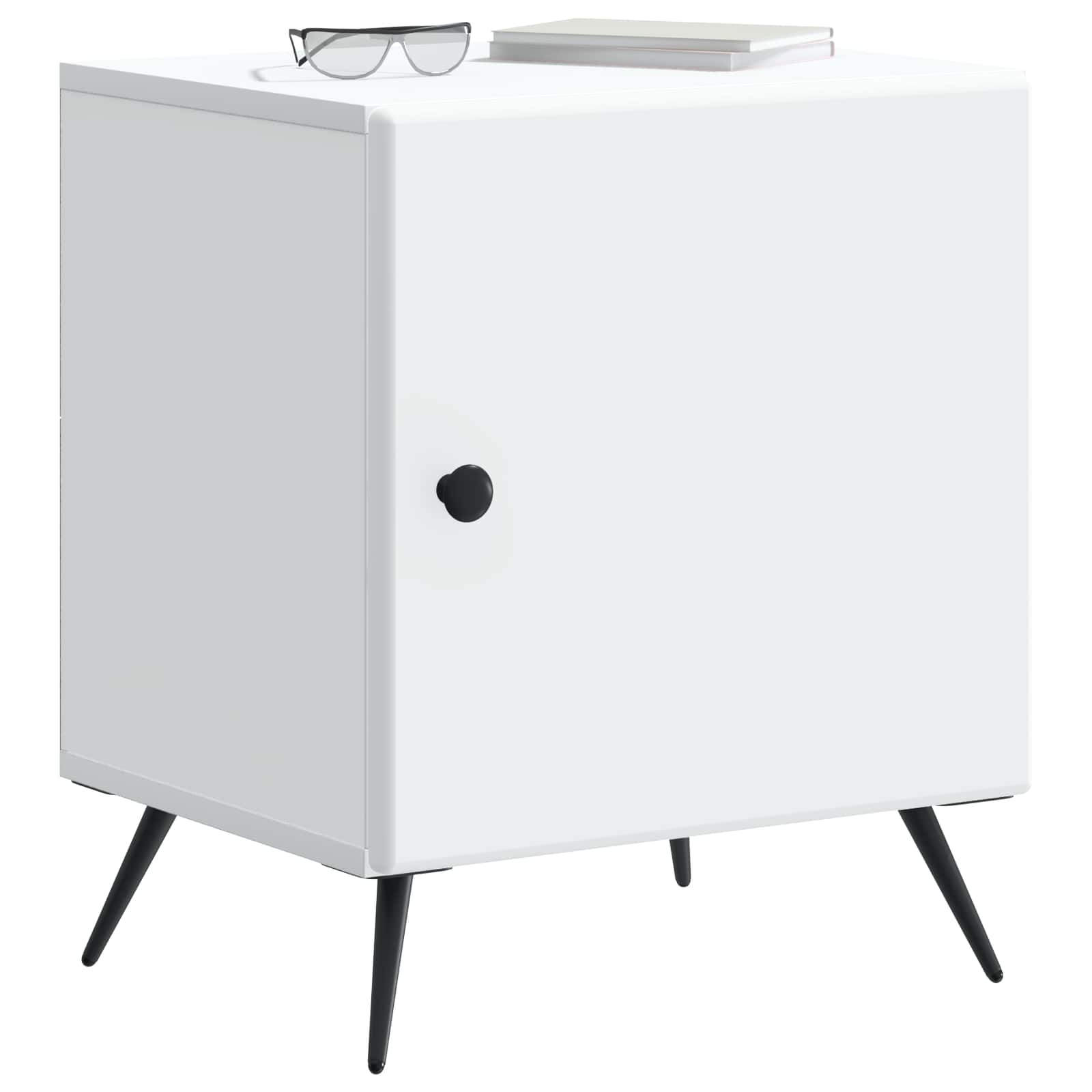 Cabinet de chevet 2 pcs Blanc 43 x 34,5 x 50 cm - XIOS