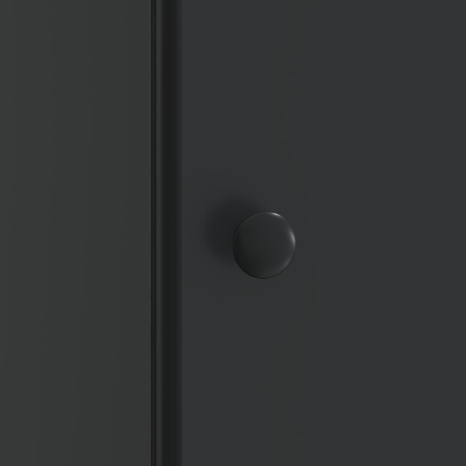 Cabinet de chevet 2 pcs Noir 43 x 34,5 x 50 cm - XIOS