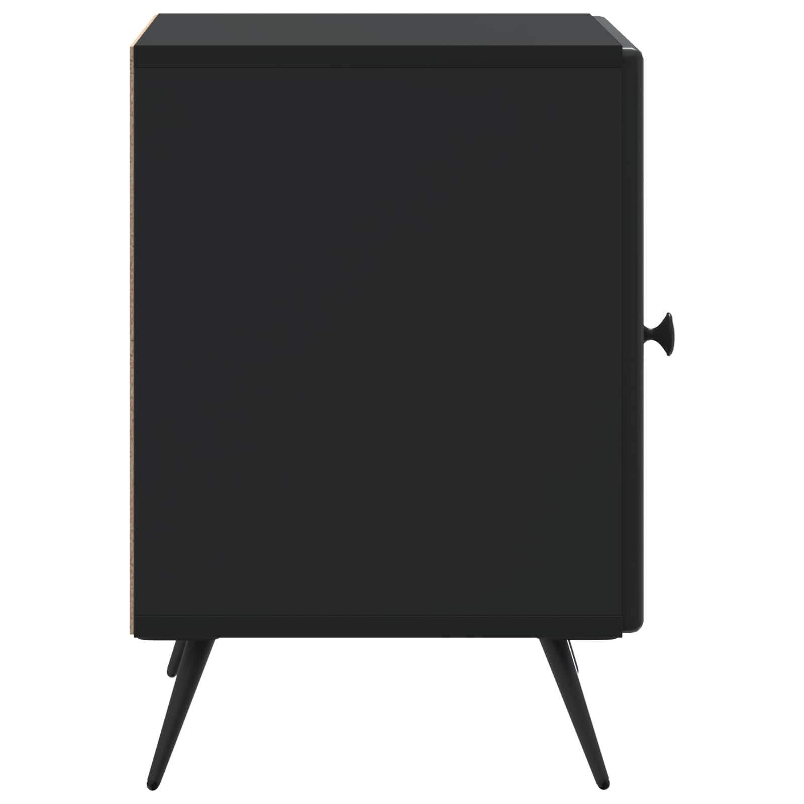 Cabinet de chevet 2 pcs Noir 43 x 34,5 x 50 cm - XIOS