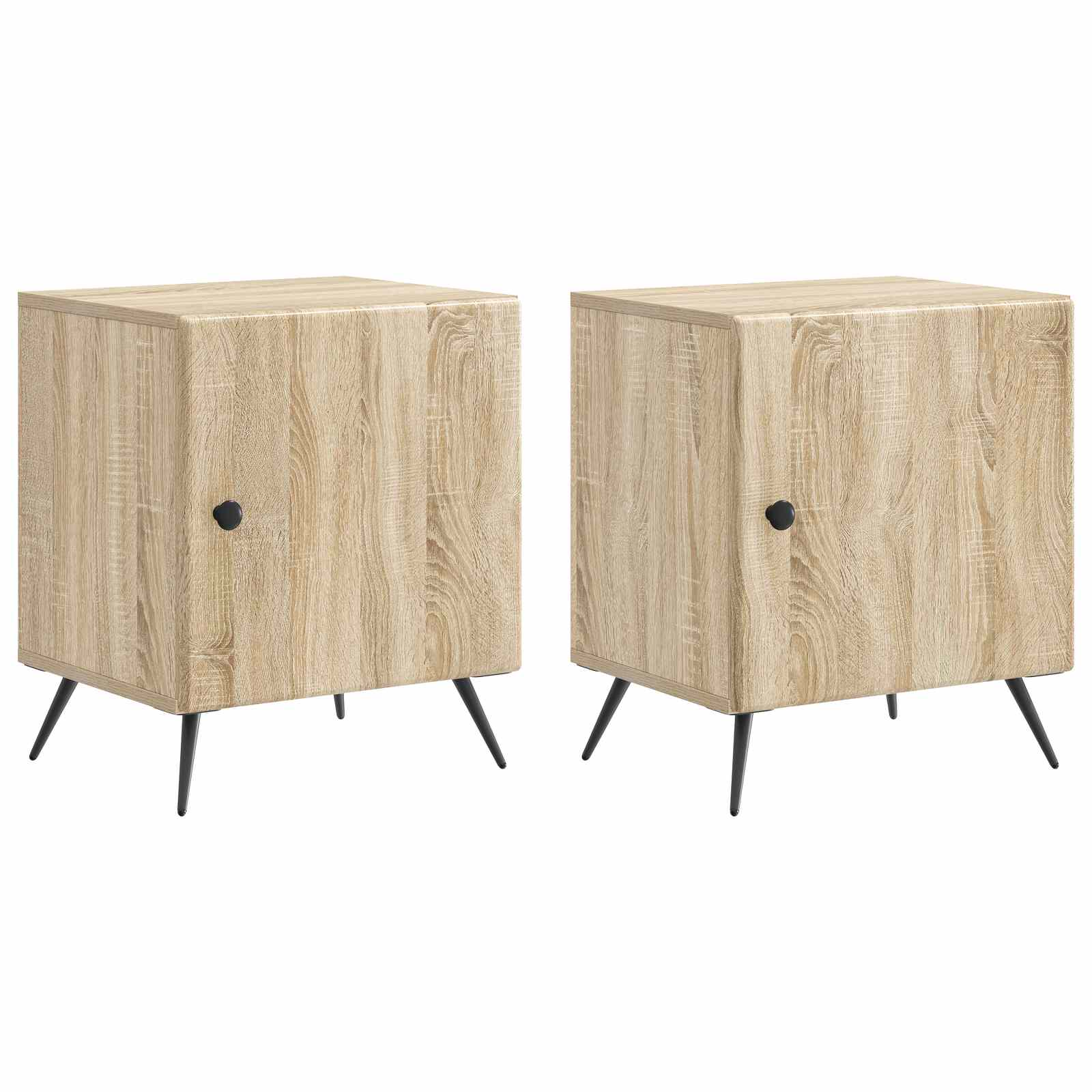 Cabinet de chevet 2 pcs Chêne Sonoma 43 x 34,5 x 50 cm - XIOS