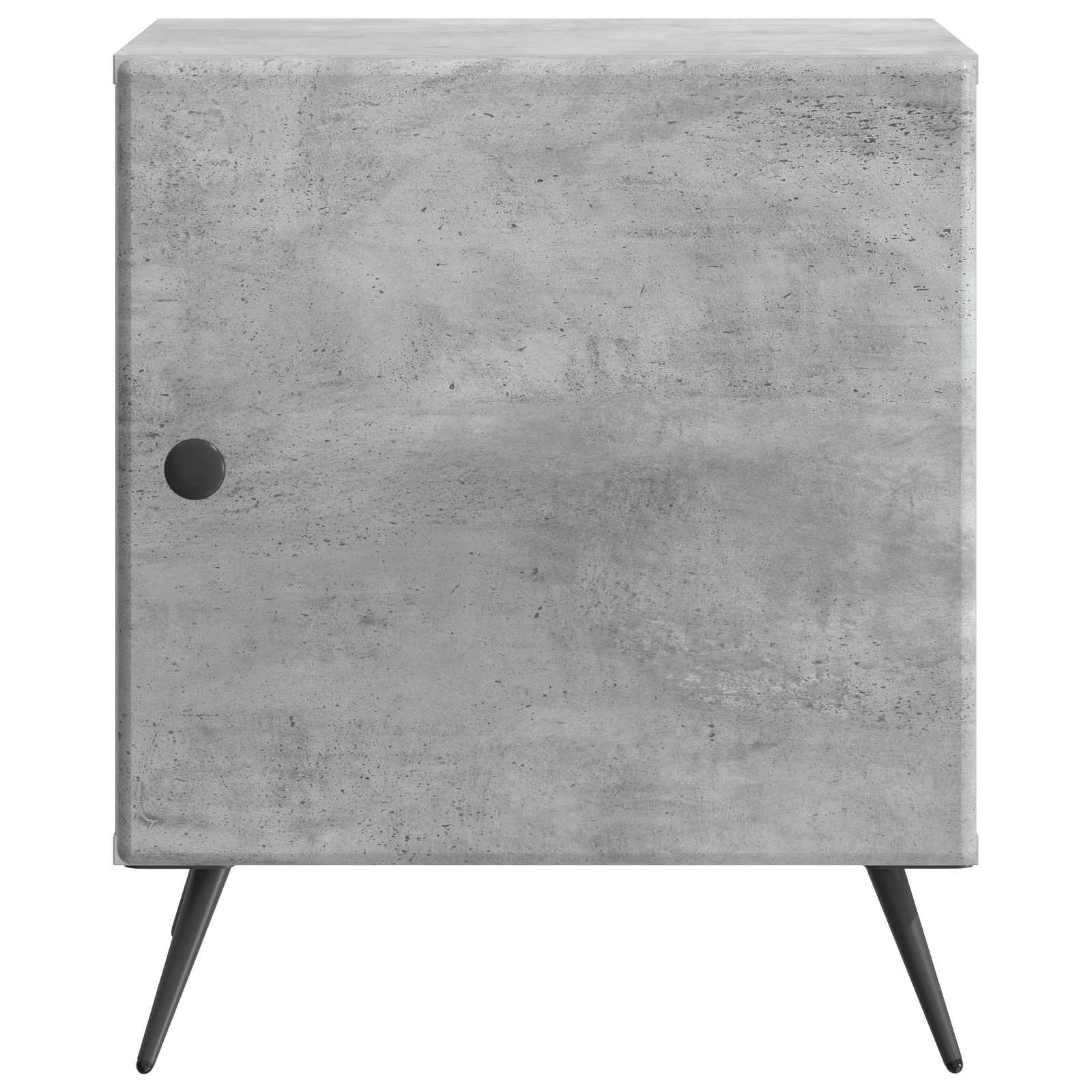 Cabinet de chevet 2 pcs Gris béton 43 x 34,5 x 50 cm - XIOS