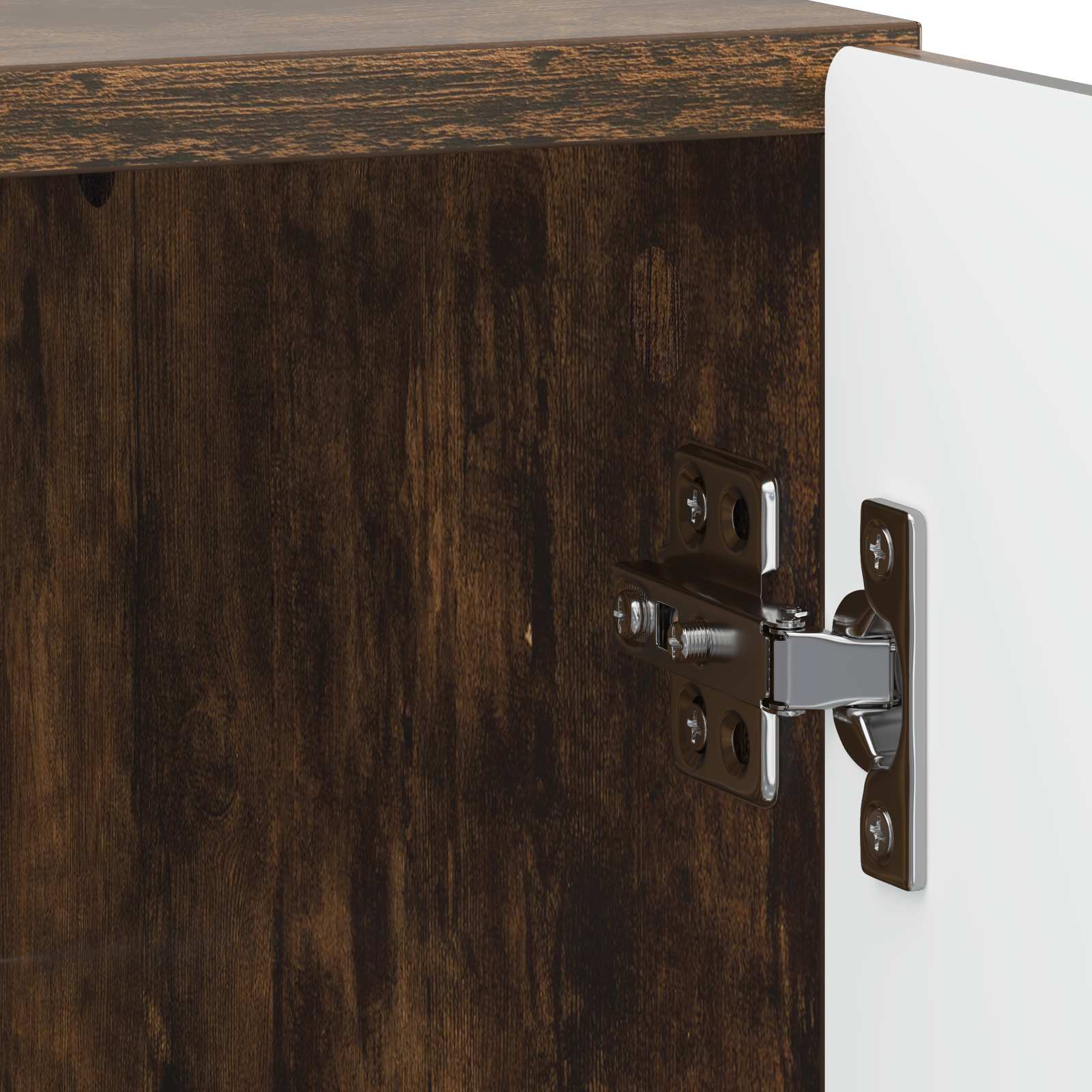 Cabinet de chevet 2 pcs Chêne fumé 43 x 34,5 x 50 cm - XIOS