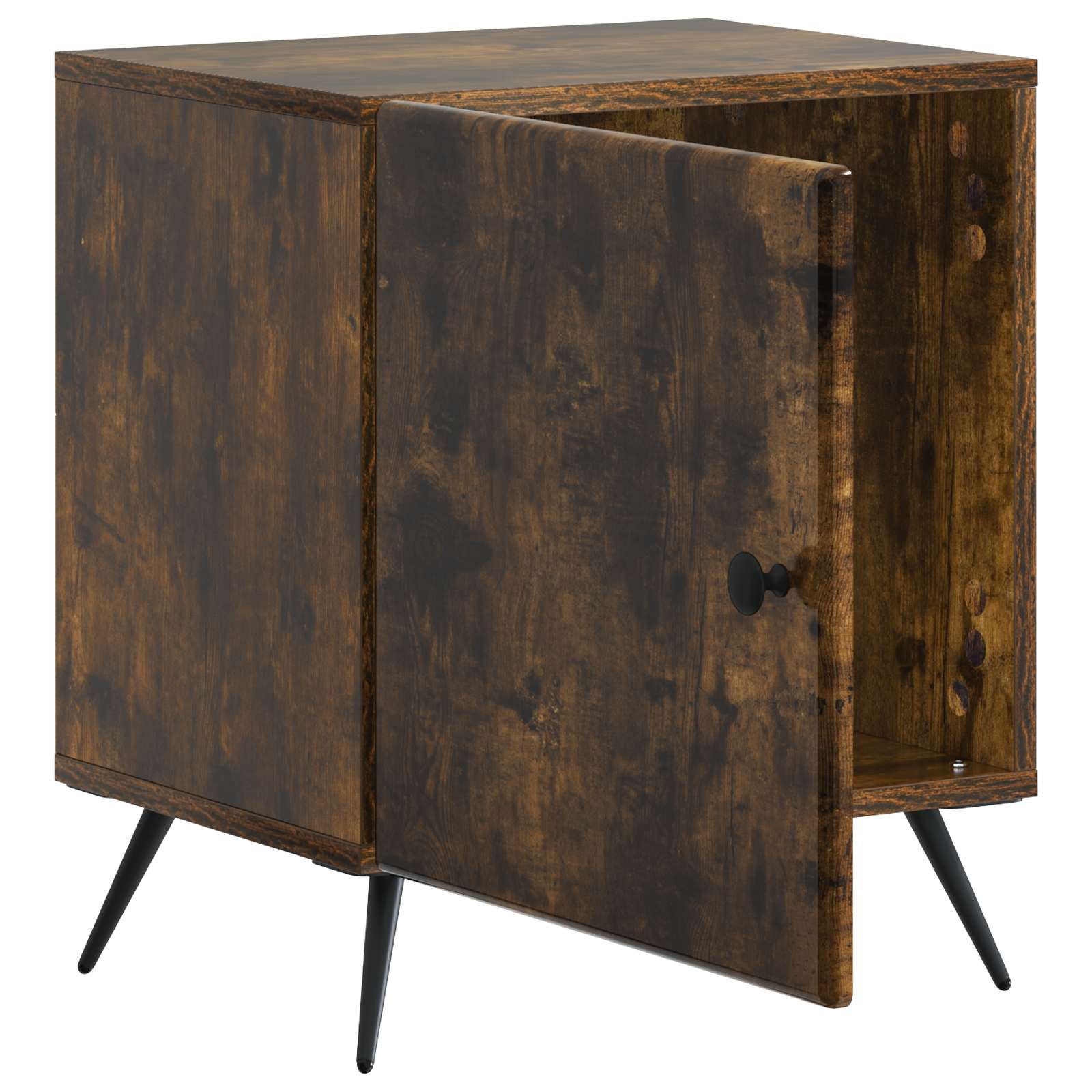 Cabinet de chevet 2 pcs Chêne fumé 43 x 34,5 x 50 cm - XIOS