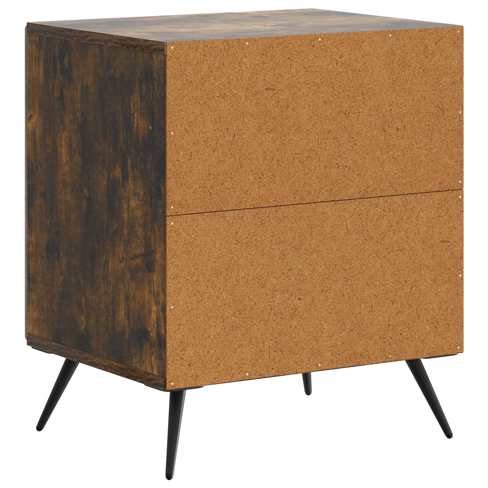 Cabinet de chevet 2 pcs Chêne fumé 43 x 34,5 x 50 cm - XIOS