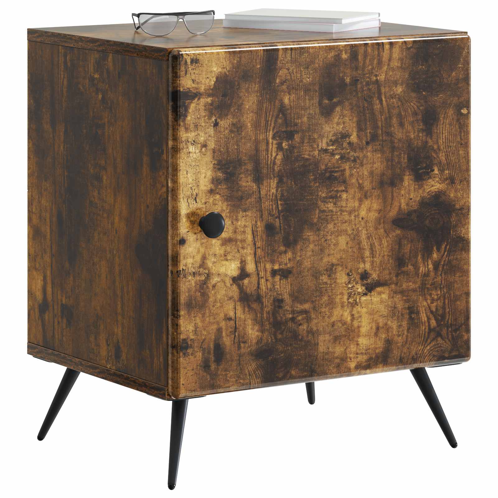 Cabinet de chevet 2 pcs Chêne fumé 43 x 34,5 x 50 cm - XIOS