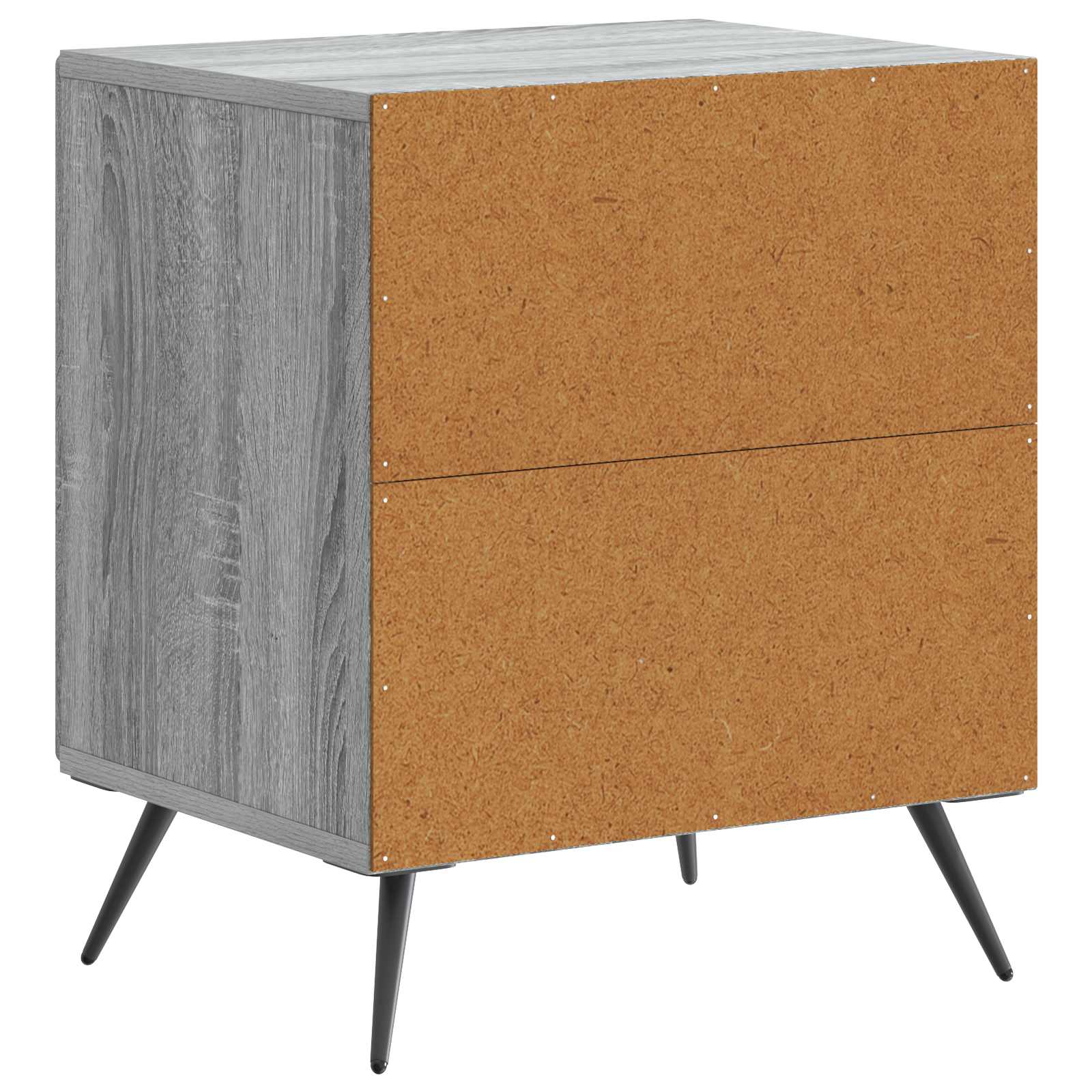 Cabinet de chevet Sonoma gris 43 x 34,5 x 50 cm - XIOS