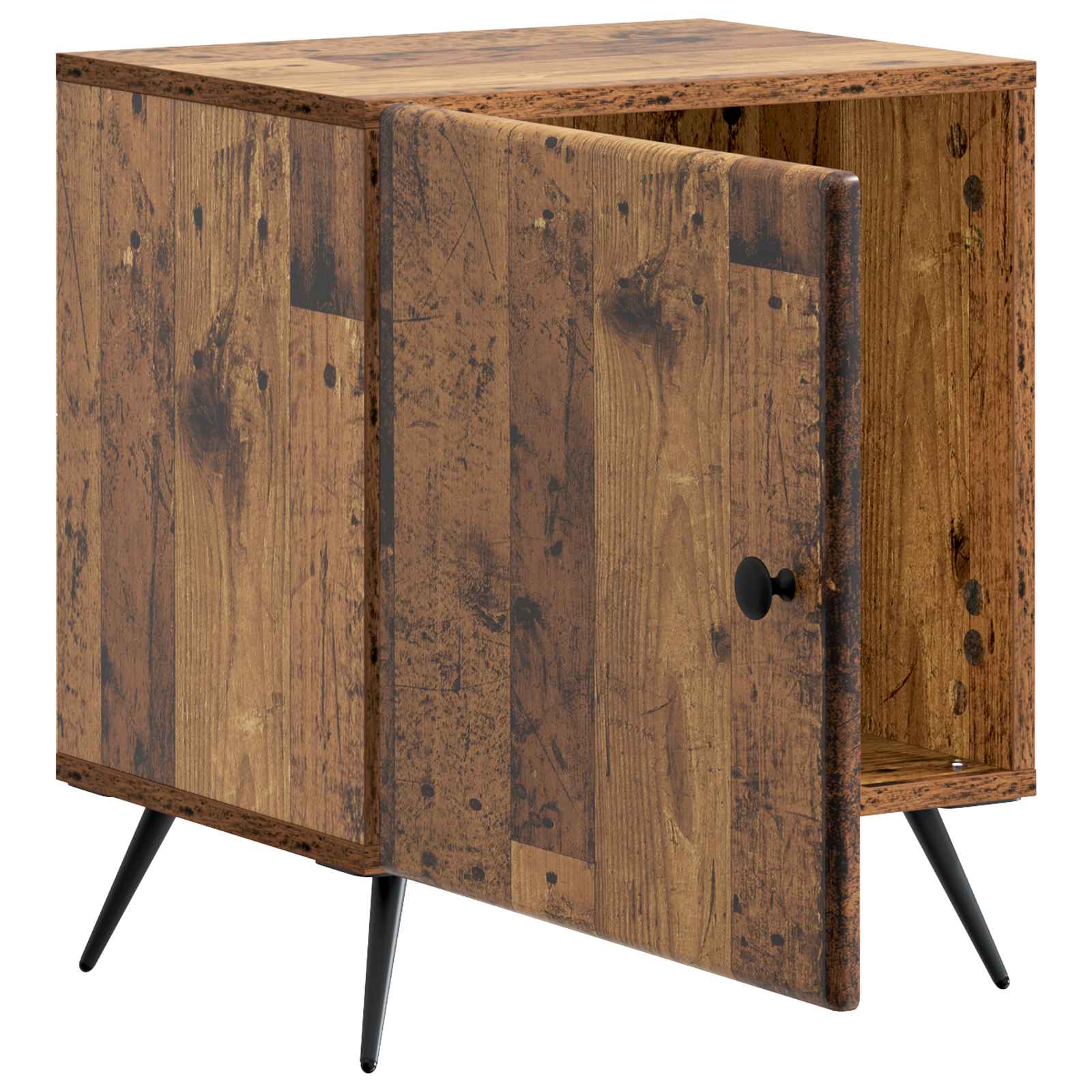 Cabinet de chevet 2 pcs Bois ancien 43 x 34,5 x 50 cm - XIOS