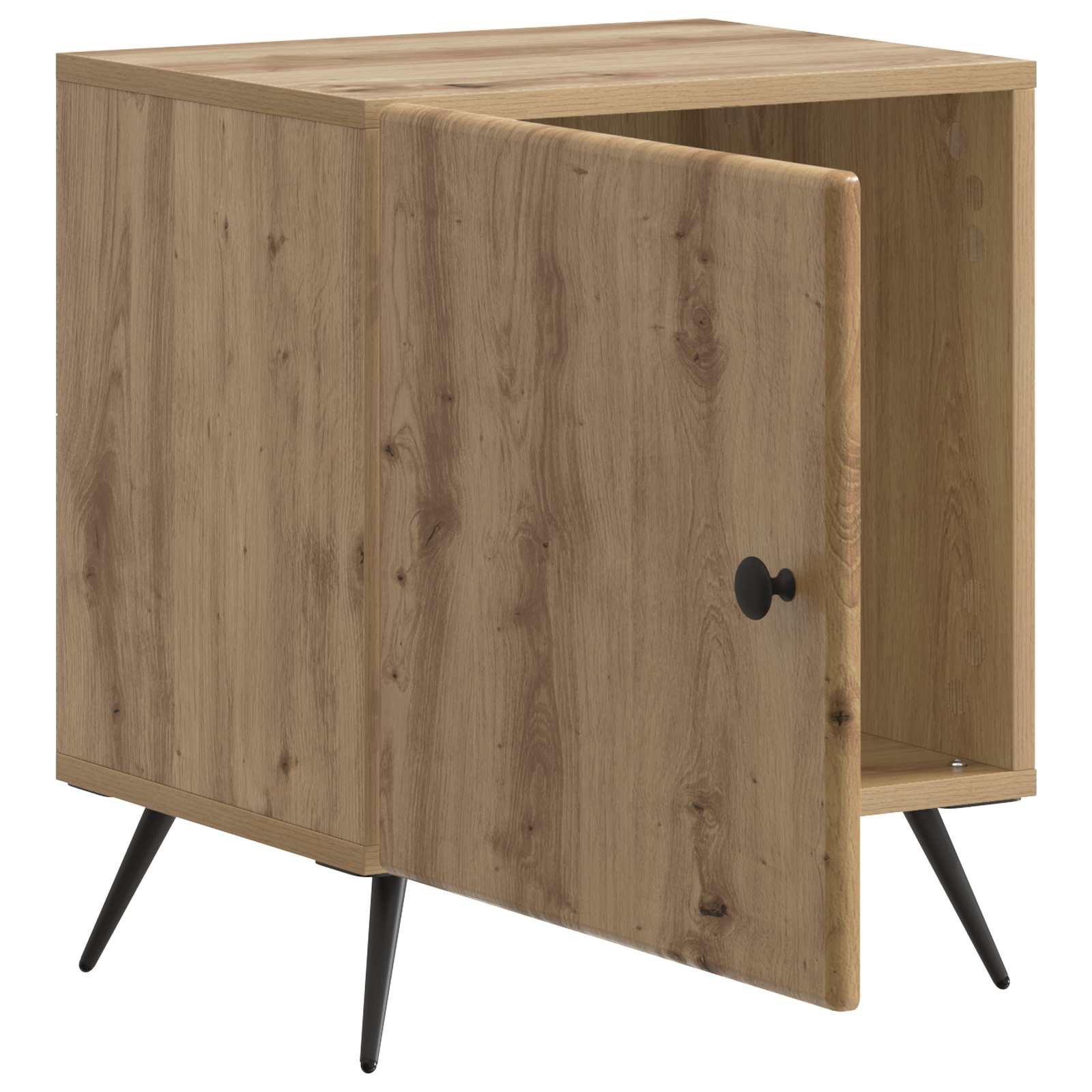 Cabinet de chevet 2 pcs Chêne artisanal 43 x 34,5 x 50 cm - XIOS