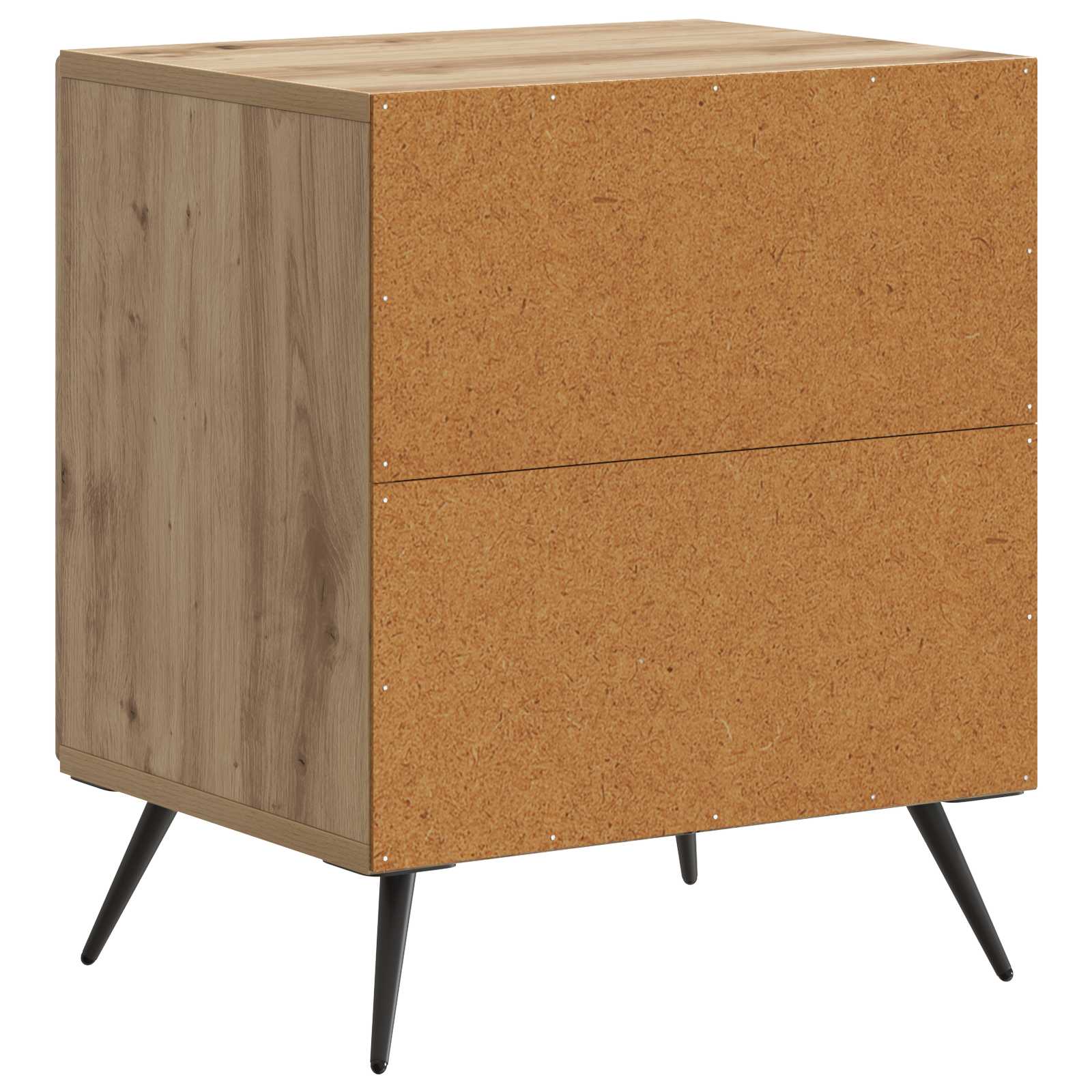 Cabinet de chevet 2 pcs Chêne artisanal 43 x 34,5 x 50 cm - XIOS