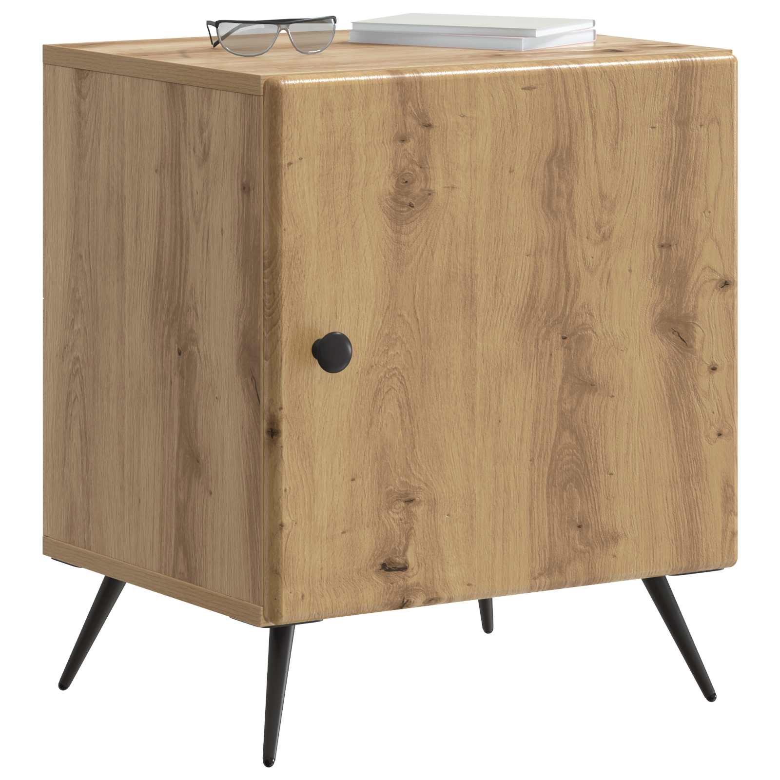 Cabinet de chevet 2 pcs Chêne artisanal 43 x 34,5 x 50 cm - XIOS