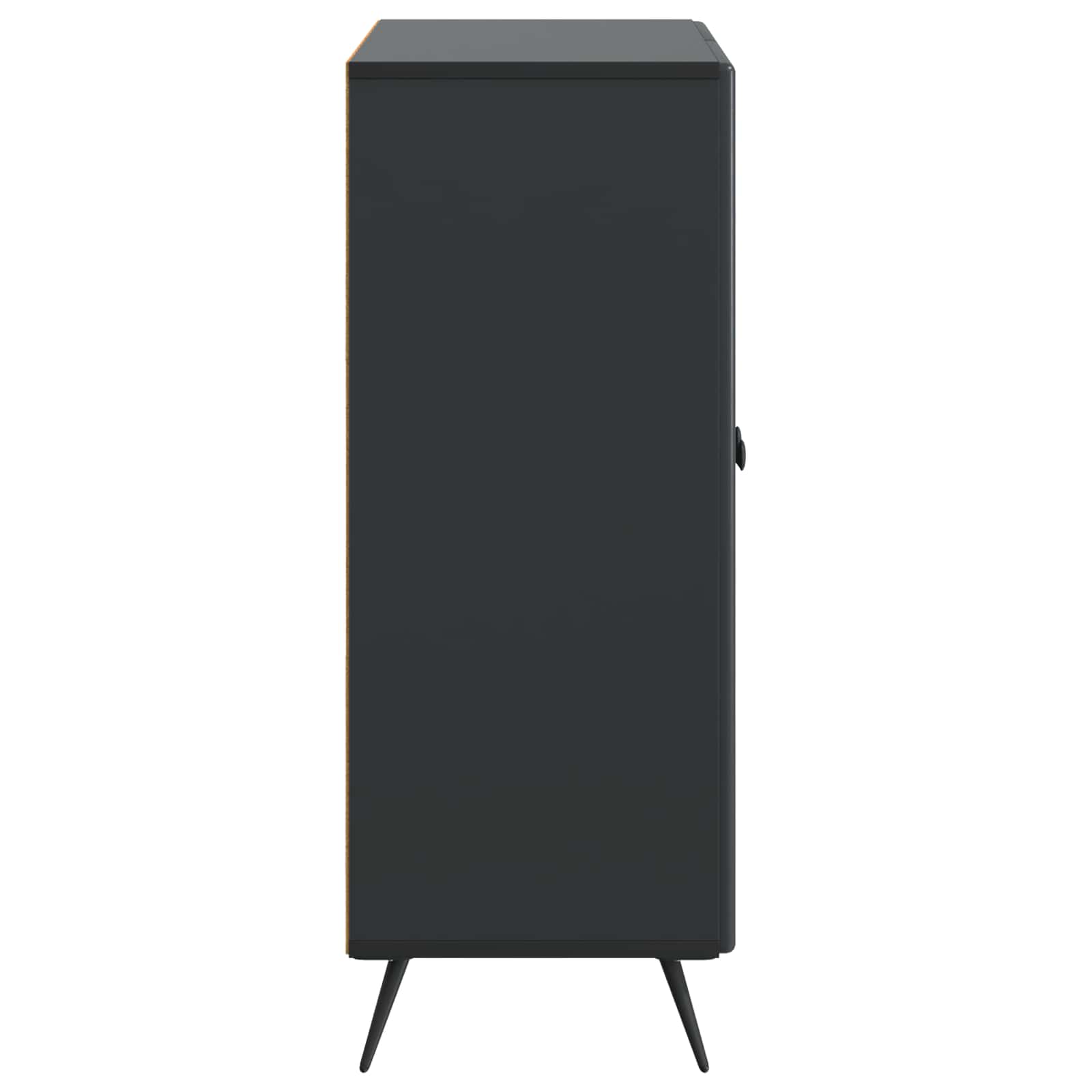 Buffet Noir 66 x 34,5 x 90 cm Bois d'ingénierie - XIOS