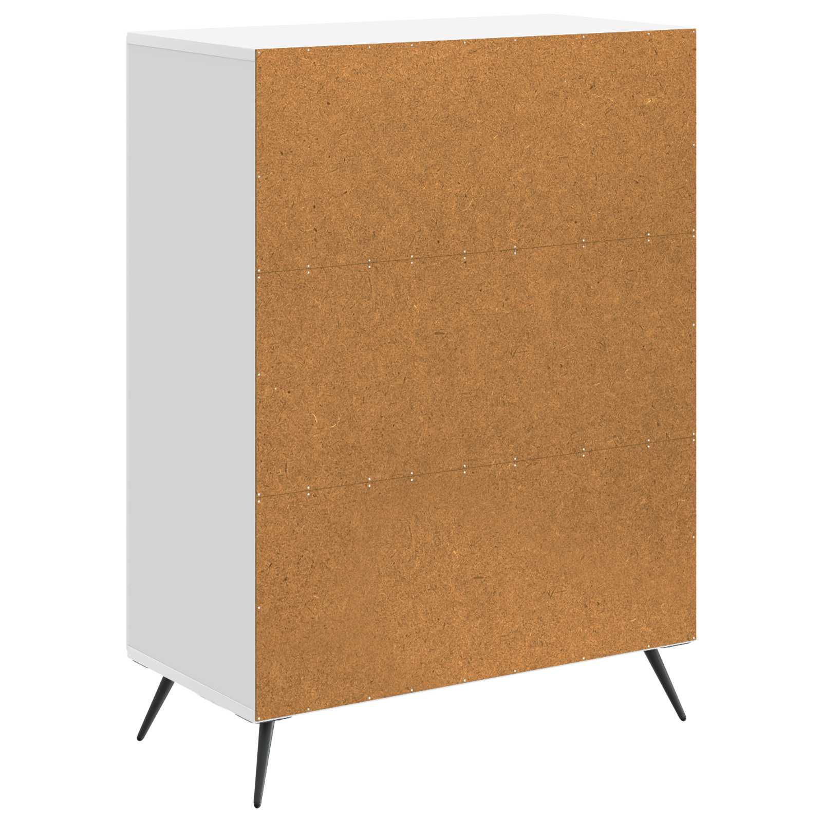 Buffet Blanc brillant 66 x 34,5 x 90 cm Bois d'ingénierie - XIOS
