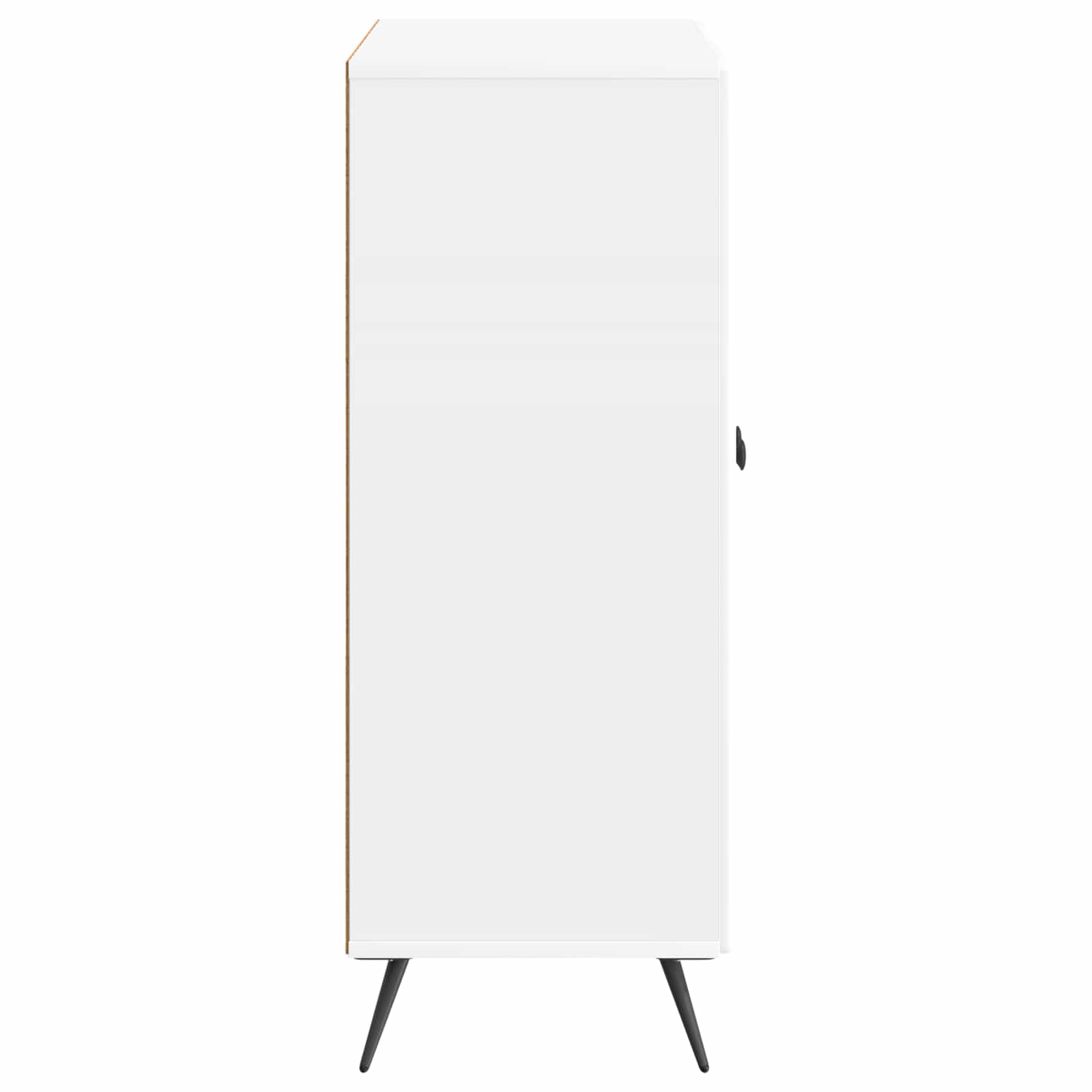Buffet Blanc brillant 66 x 34,5 x 90 cm Bois d'ingénierie - XIOS