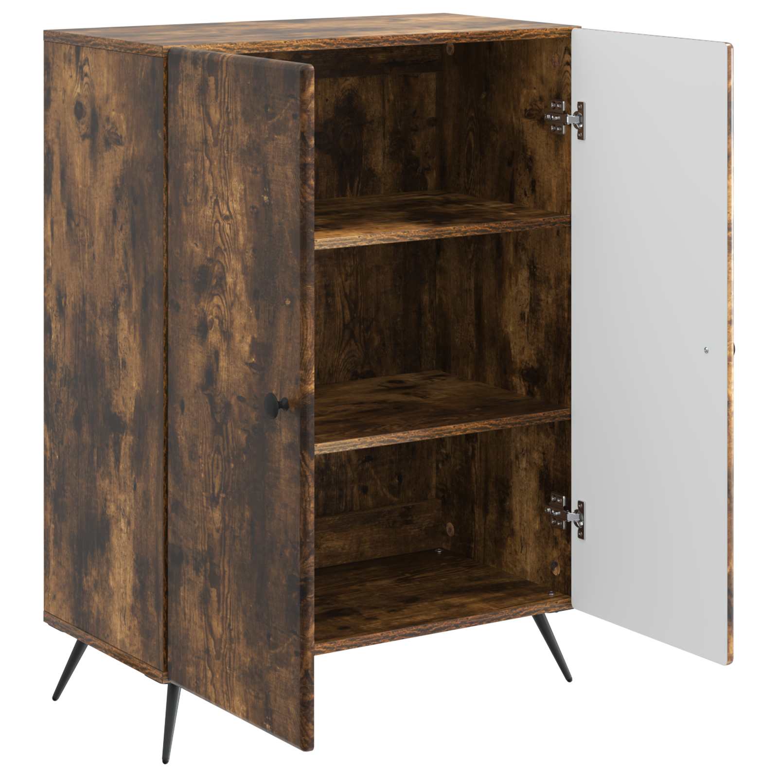 Buffet Chêne fumé 66 x 34,5 x 90 cm Bois d'ingénierie - XIOS