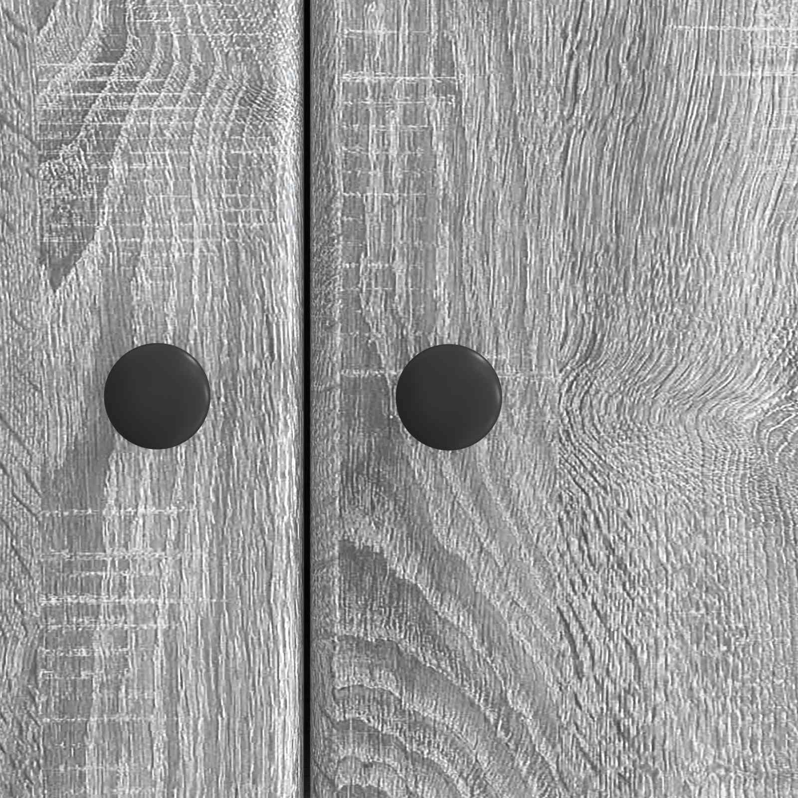 Buffet Sonoma gris 66 x 34,5 x 90 cm Bois d'ingénierie - XIOS