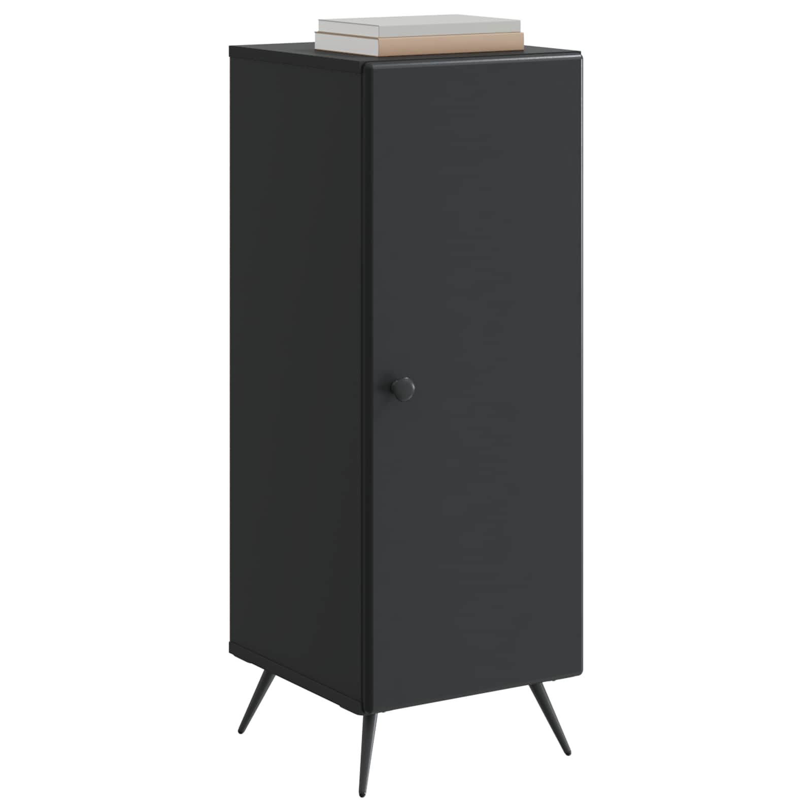 Buffet Noir 33 x 34,5 x 90 cm Bois d'ingénierie - XIOS