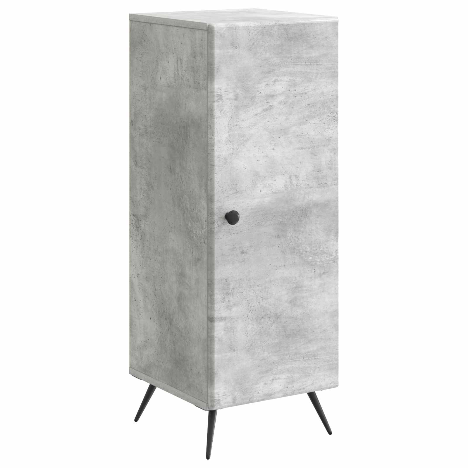 Buffet Gris béton 33 x 34,5 x 90 cm Bois d'ingénierie - XIOS