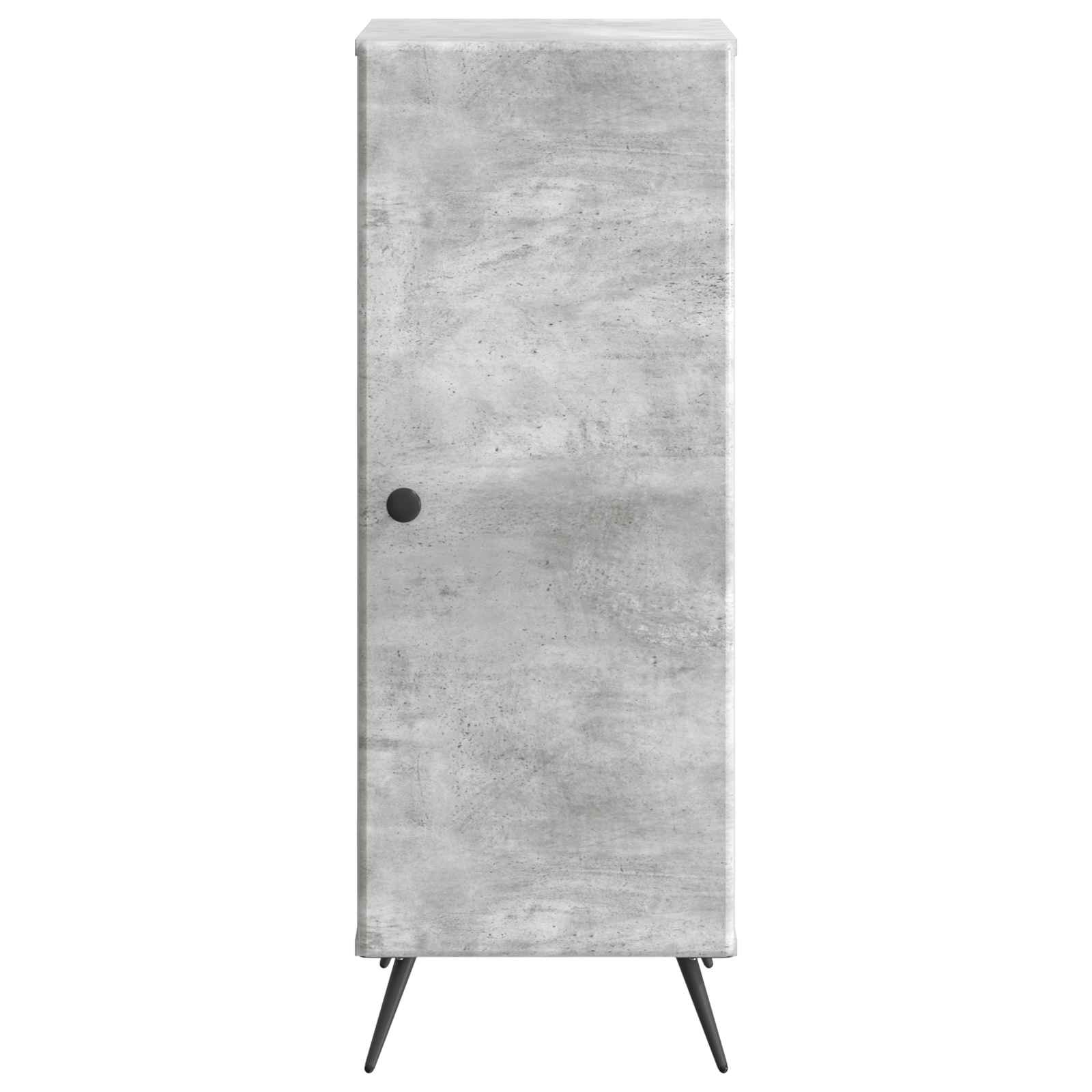 Buffet Gris béton 33 x 34,5 x 90 cm Bois d'ingénierie - XIOS