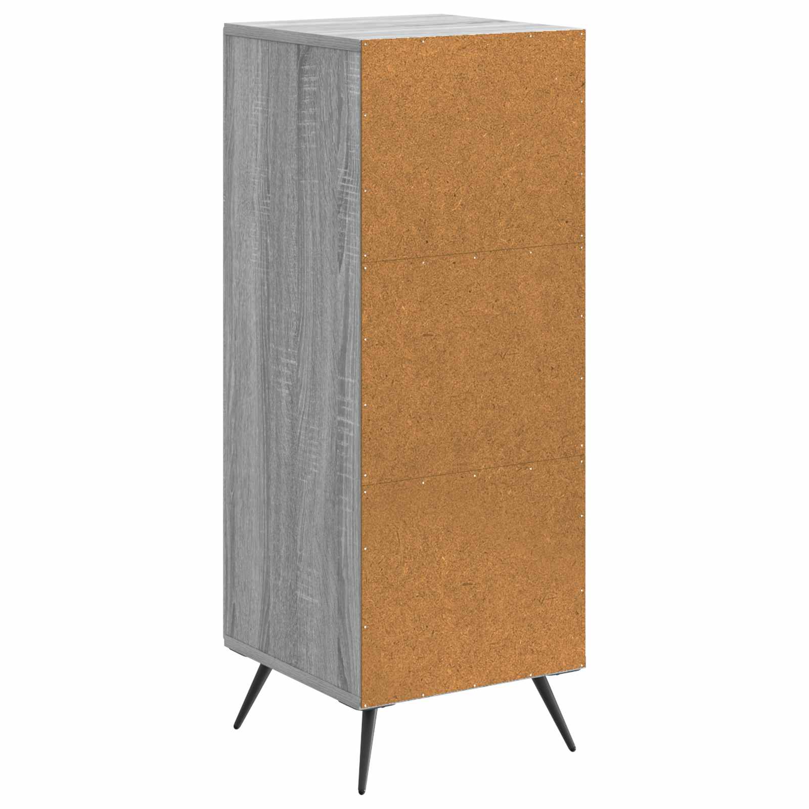 Buffet Sonoma gris 33 x 34,5 x 90 cm Bois d'ingénierie - XIOS