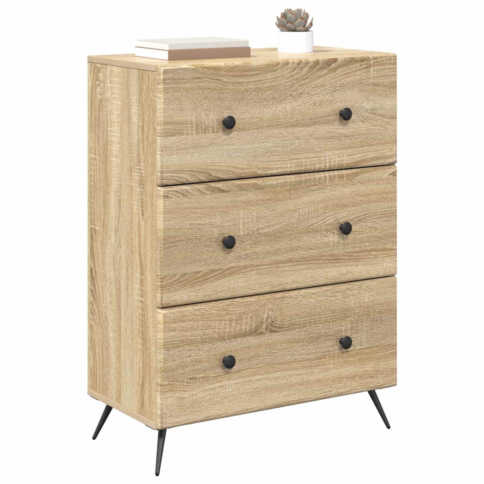 Armoire à tiroirs Chêne Sonoma 66 x 34,5 x 90 cm - XIOS
