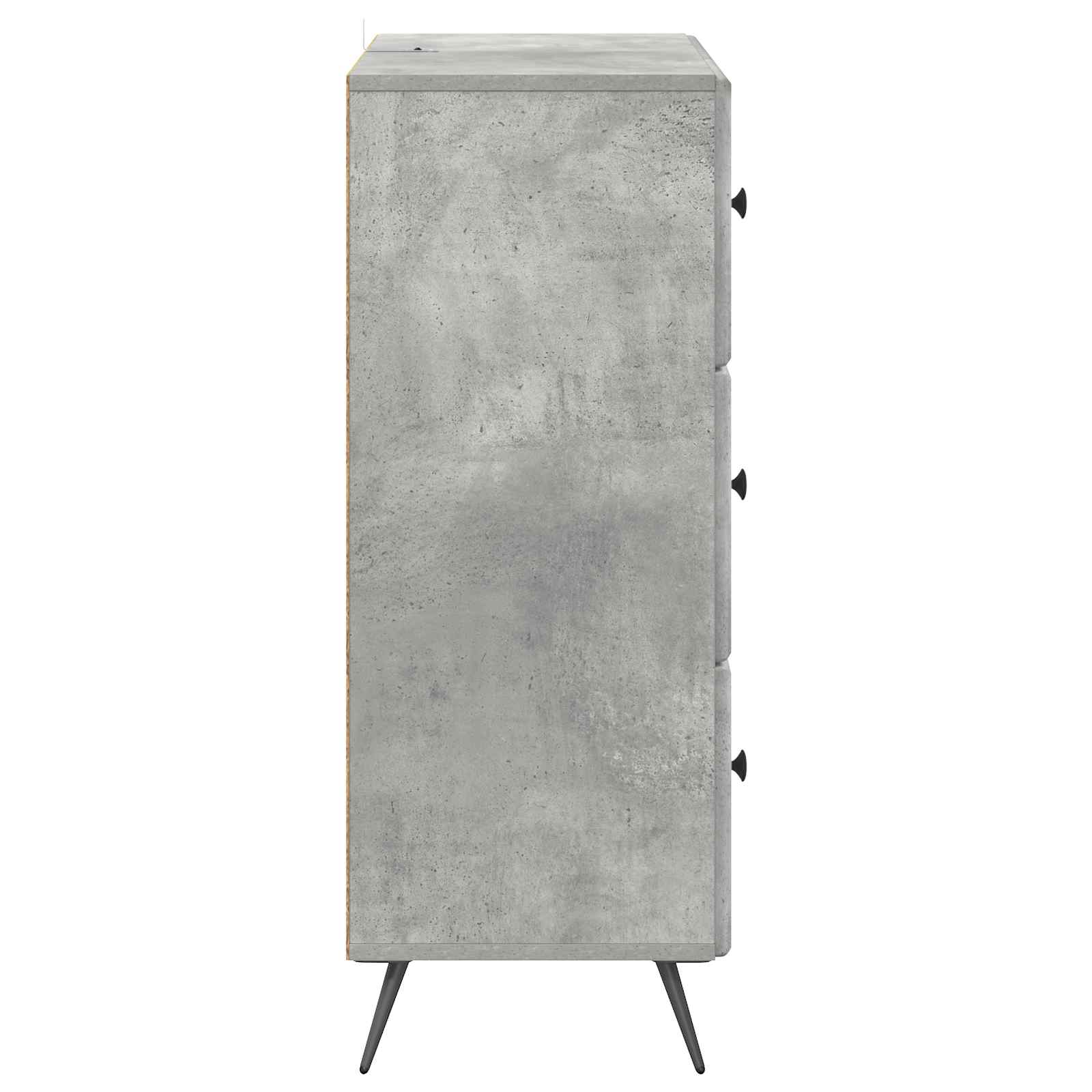 Armoire à tiroirs Gris béton 66 x 34,5 x 90 cm - XIOS